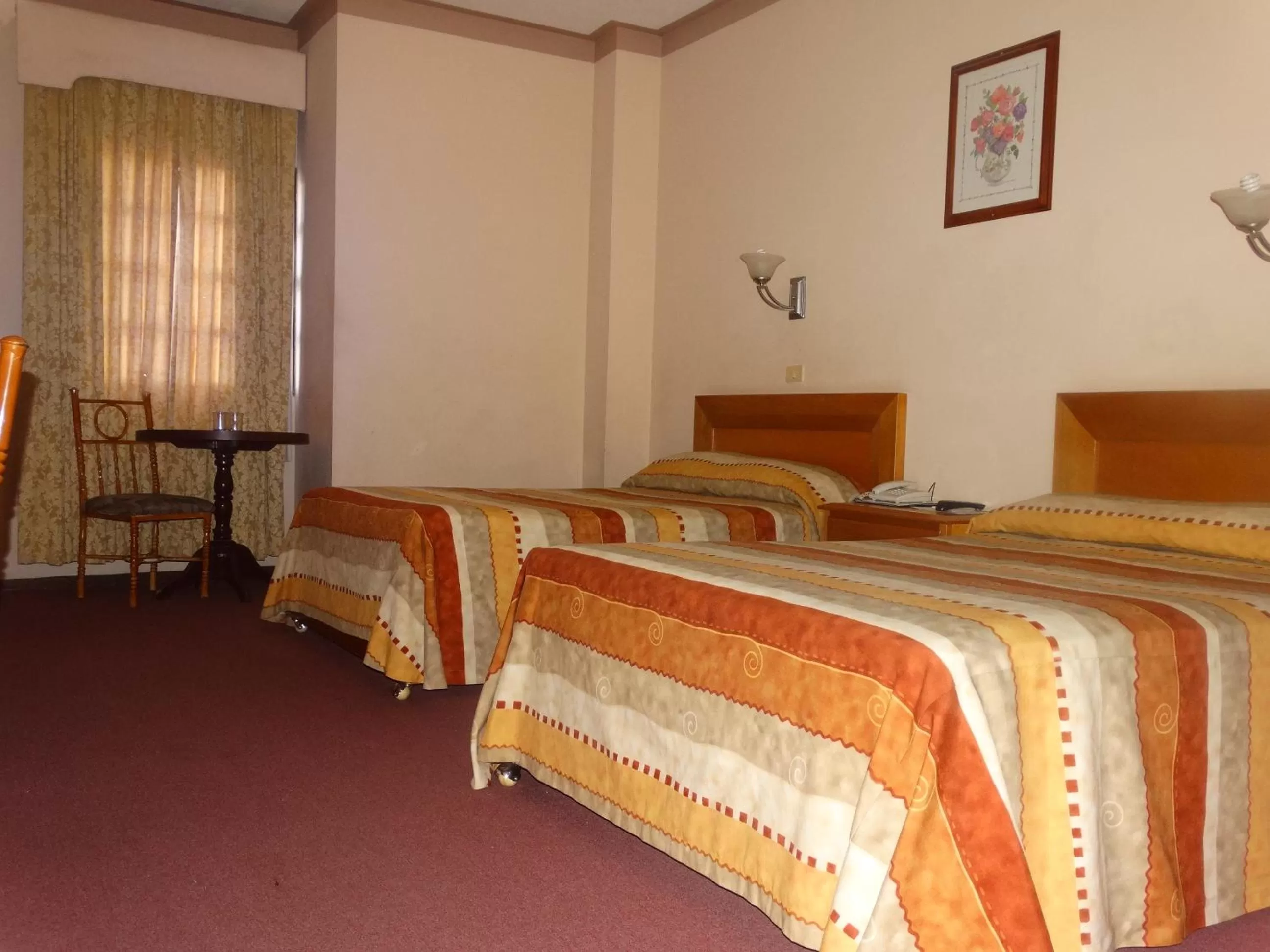 Bed in Hotel Astromundo