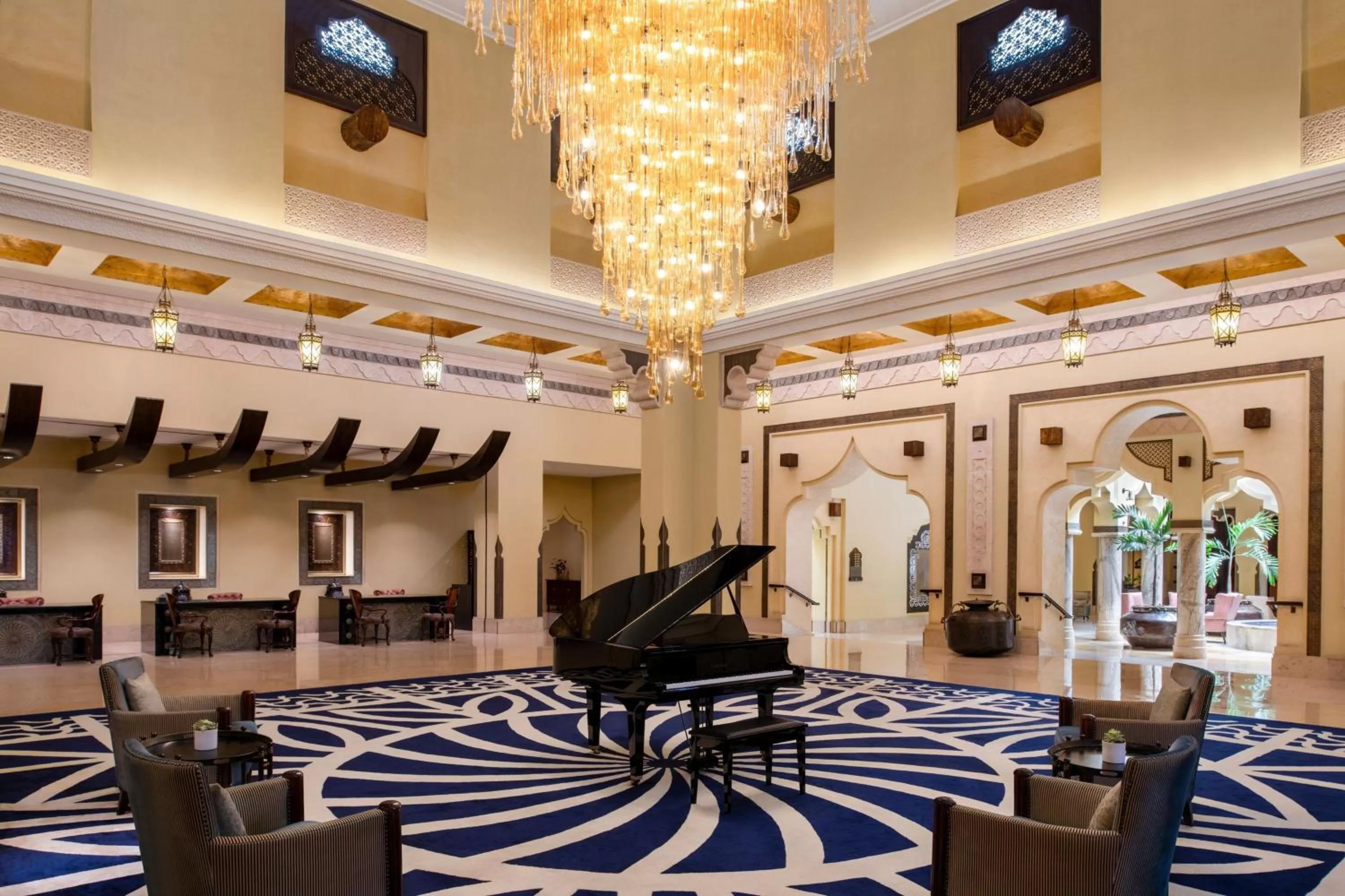 Lobby or reception in Sharq Village & Spa, a Ritz-Carlton Hotel