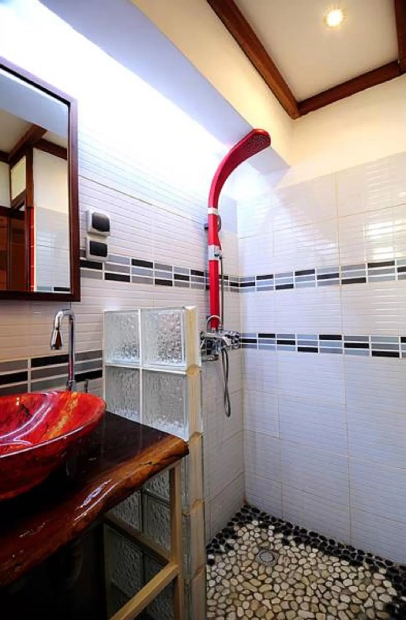 Shower in Maison d'hôtes Chez Giuliana