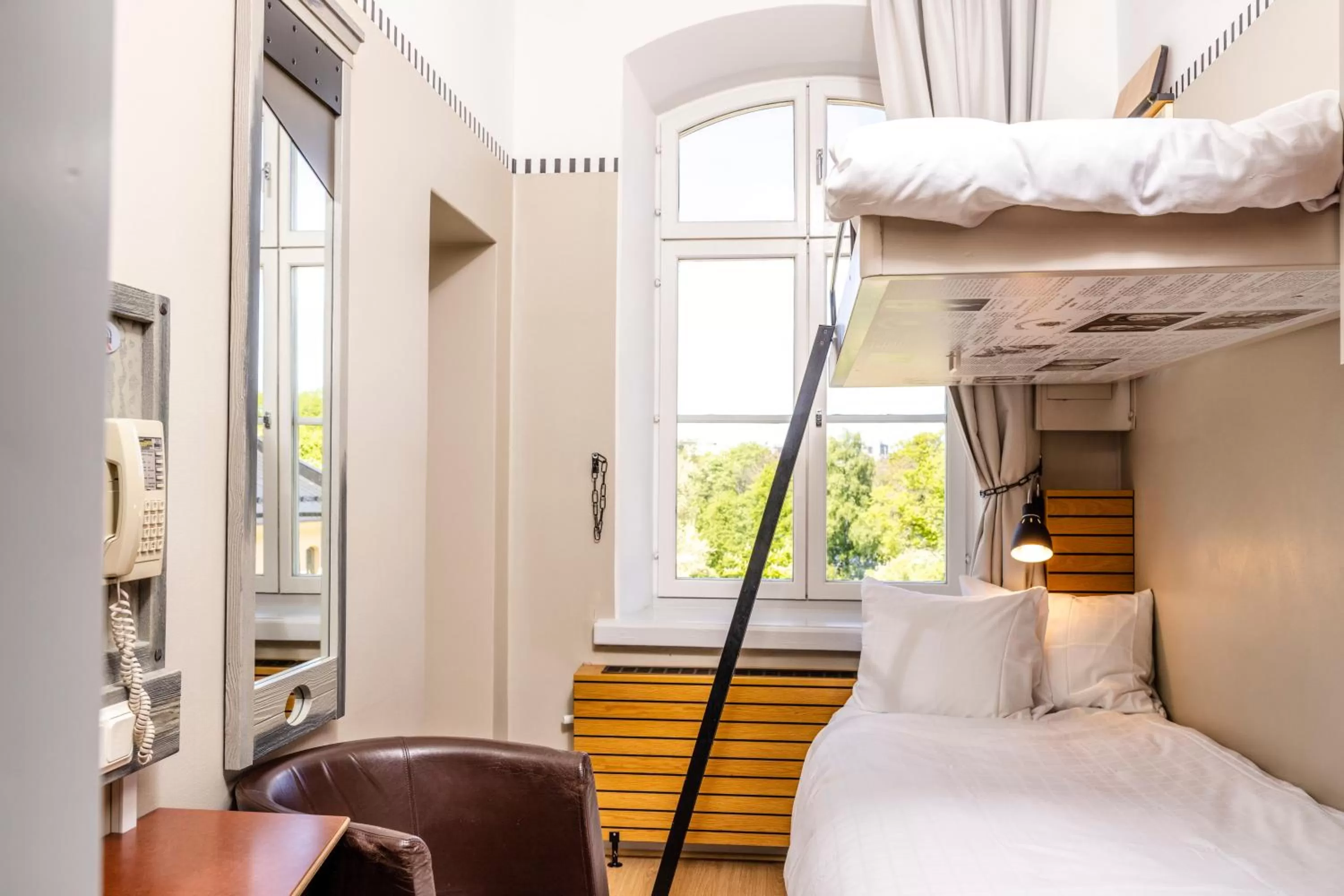 Photo of the whole room, Bed in Långholmen Hotell