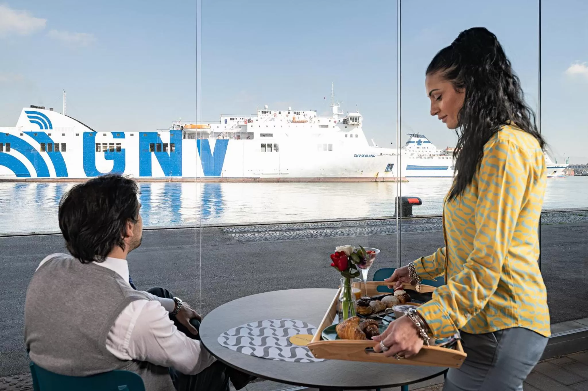Patio in Smart Hotel Napoli