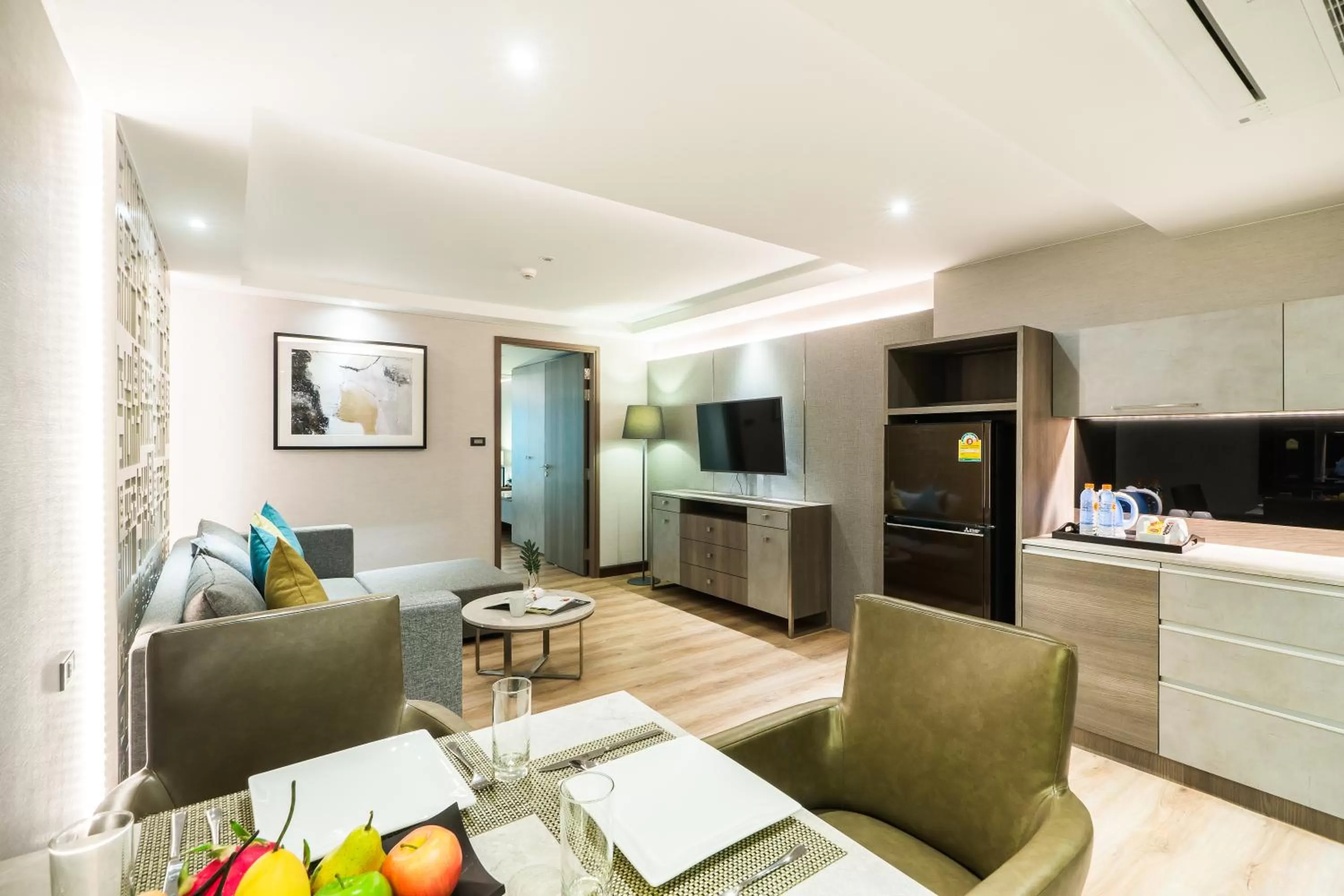 Living room in Citrus Suites Sukhumvit 6 by Compass Hospitality