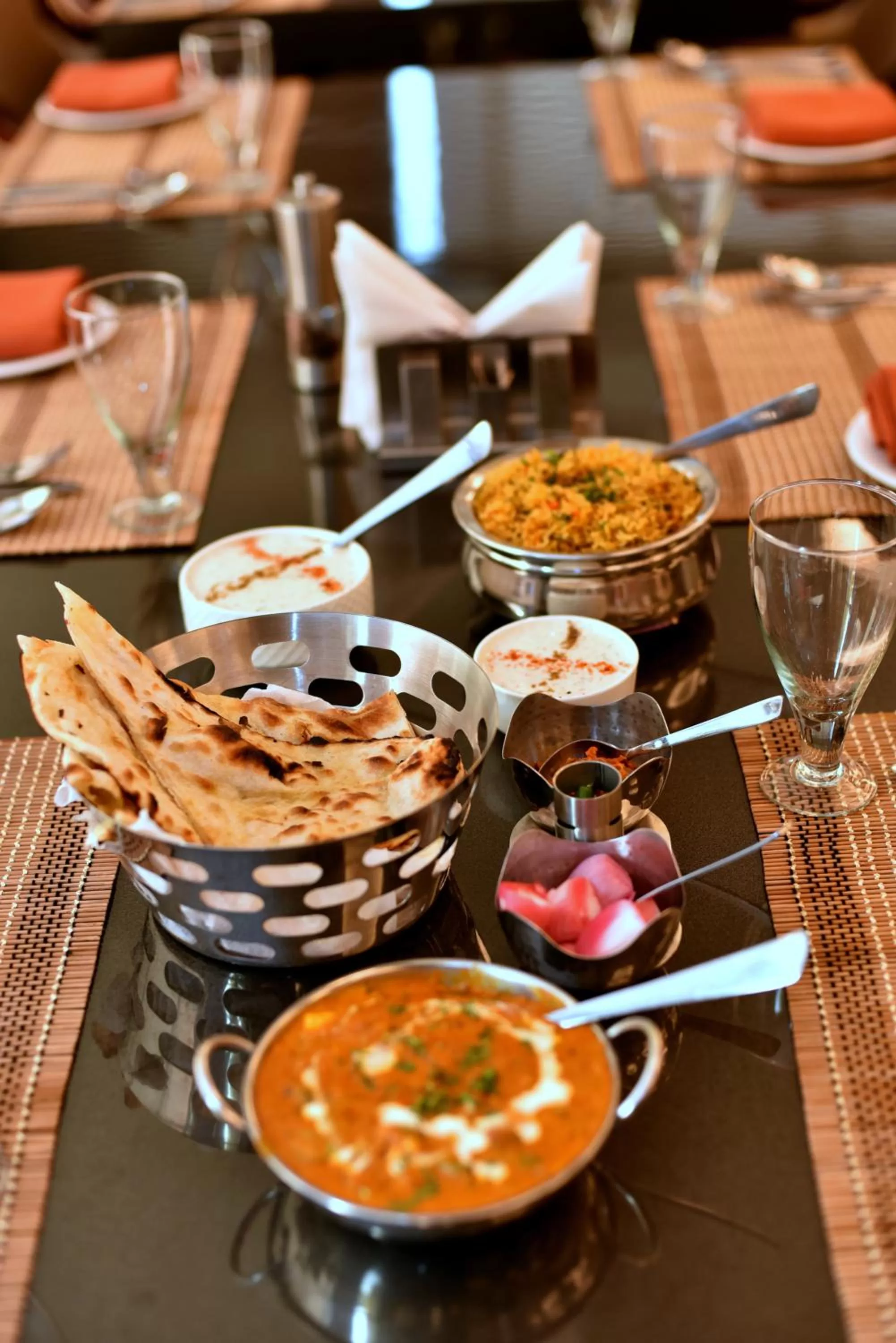 Food close-up in Hotel Kama International