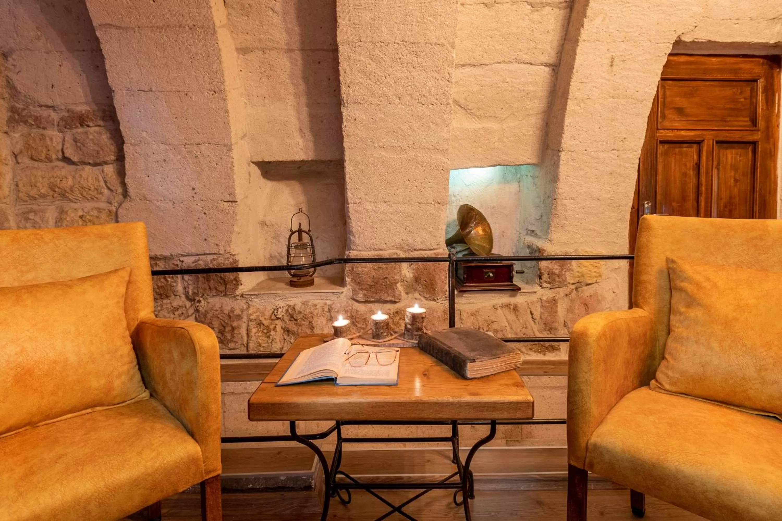 Seating area in Maron Stone House