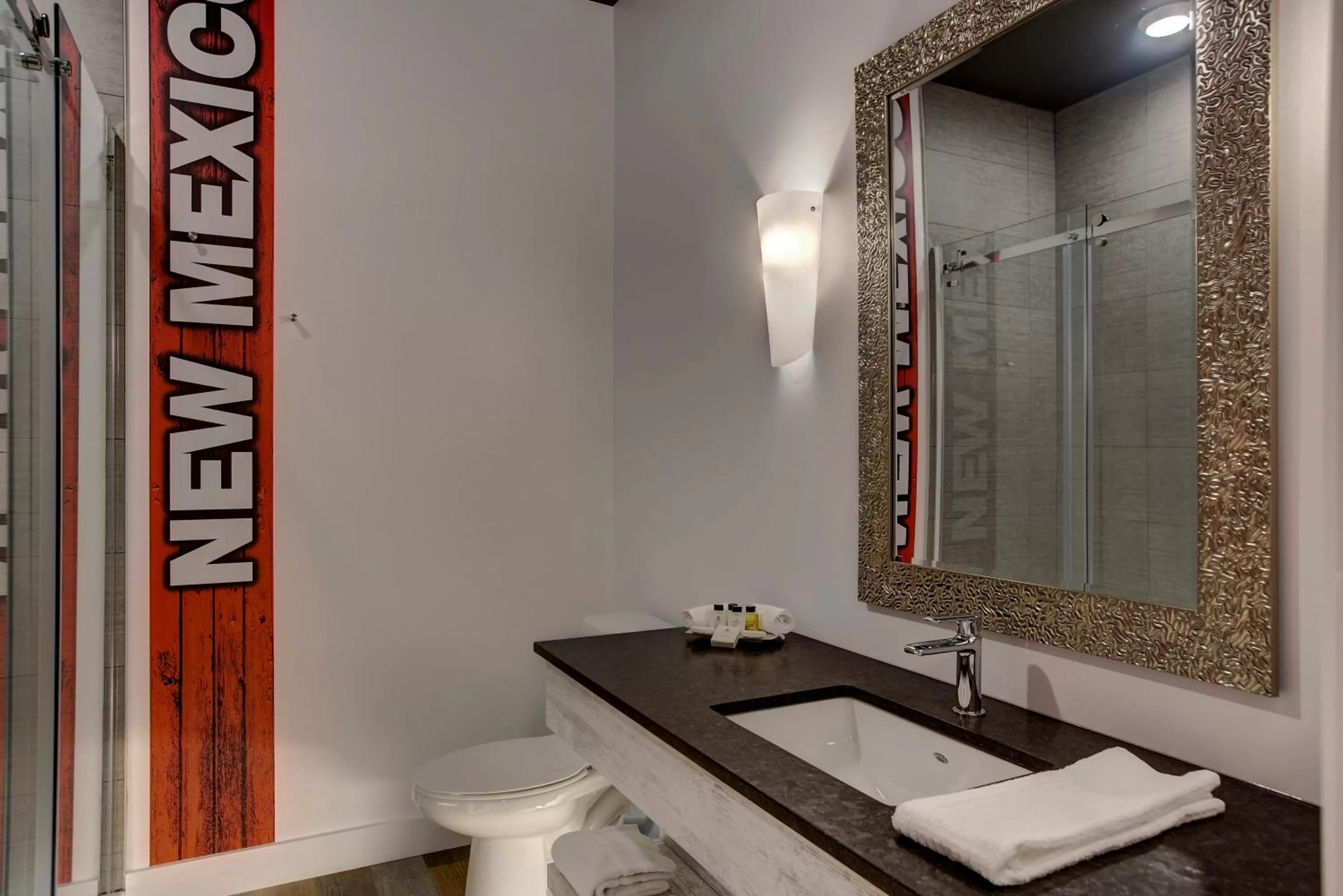 Bathroom in Hotel Historique Route 66