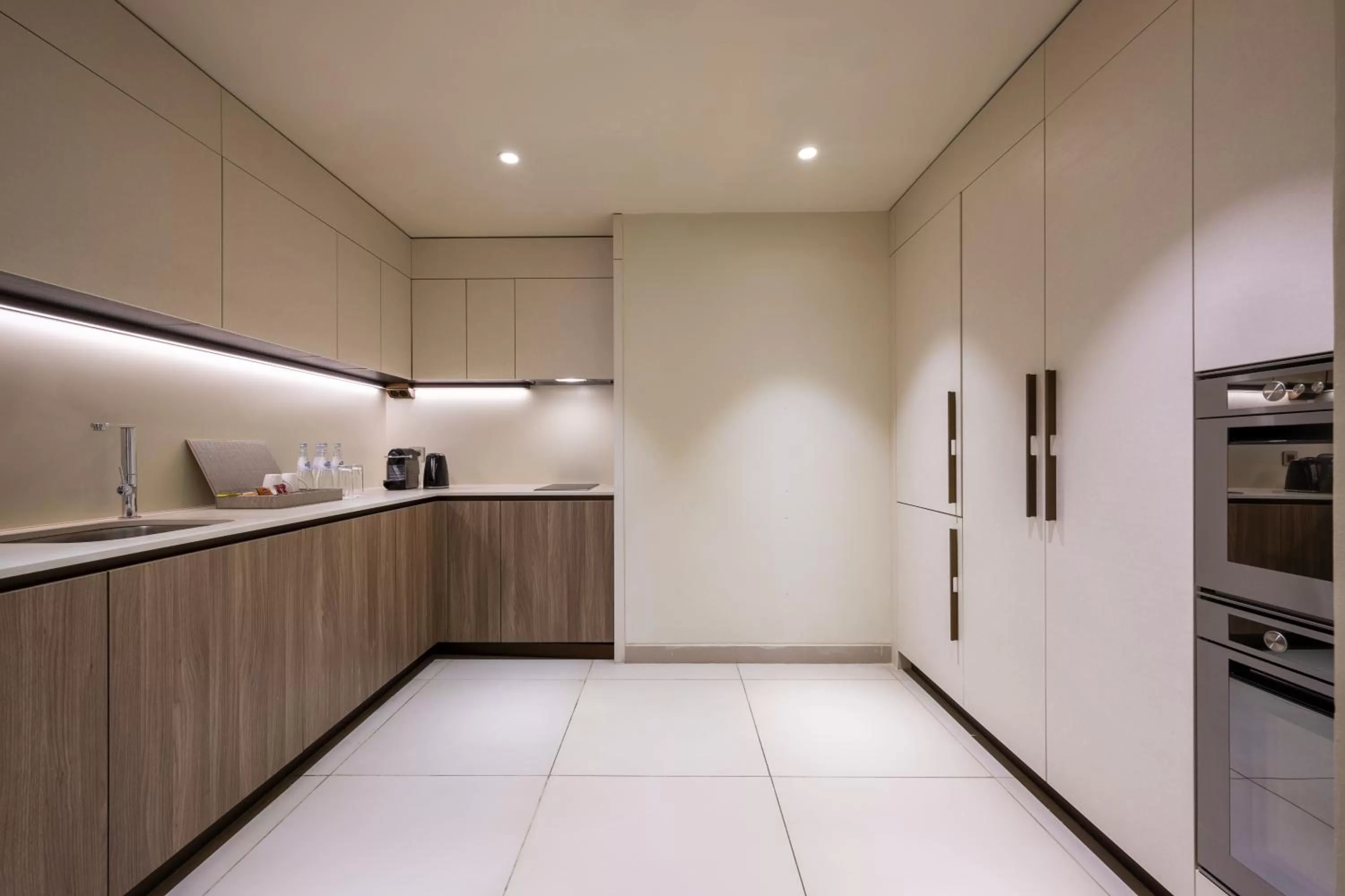 Kitchen or kitchenette in voco Doha West Bay Suites by IHG