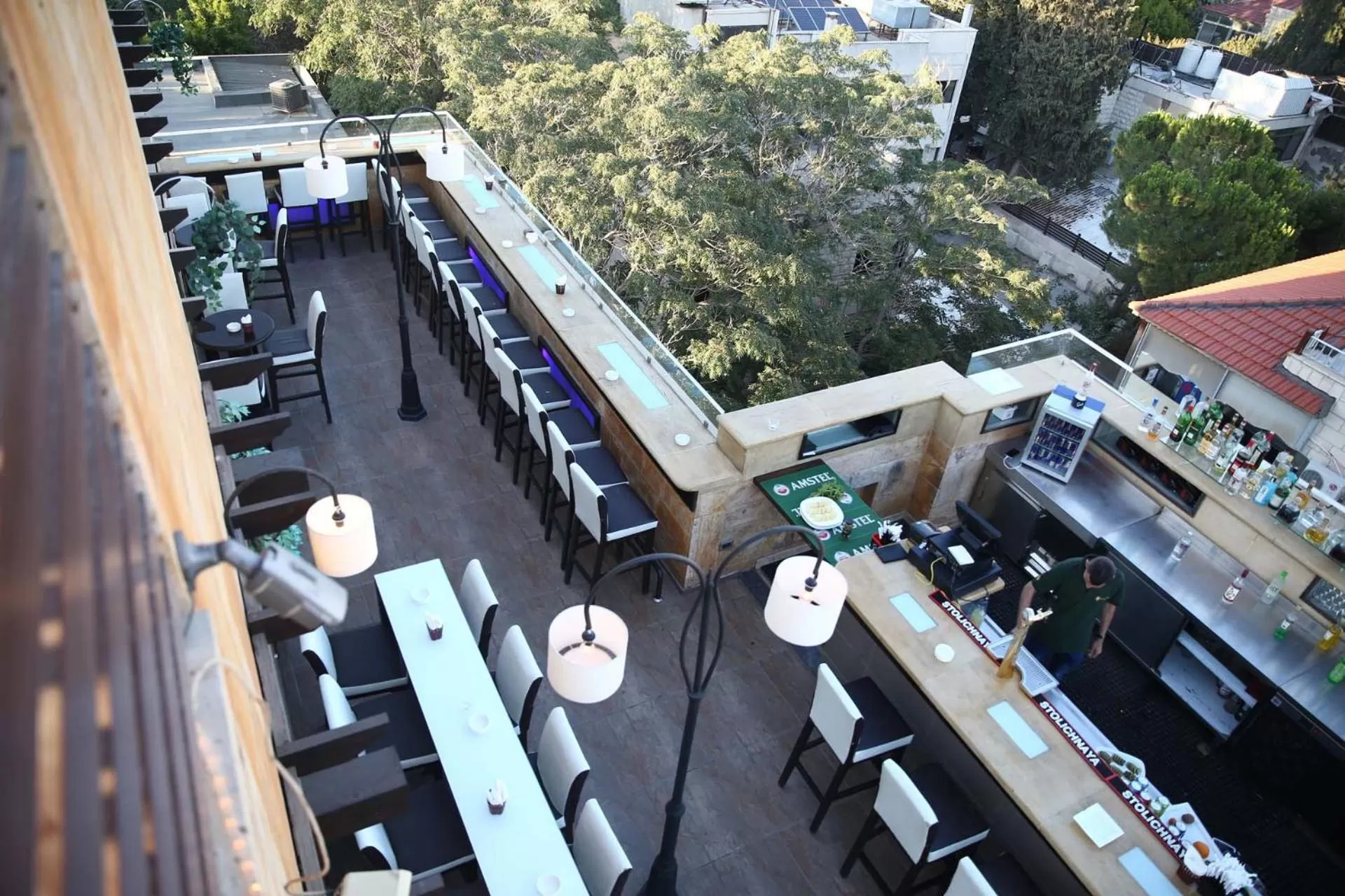 Restaurant/places to eat in Hisham Hotel