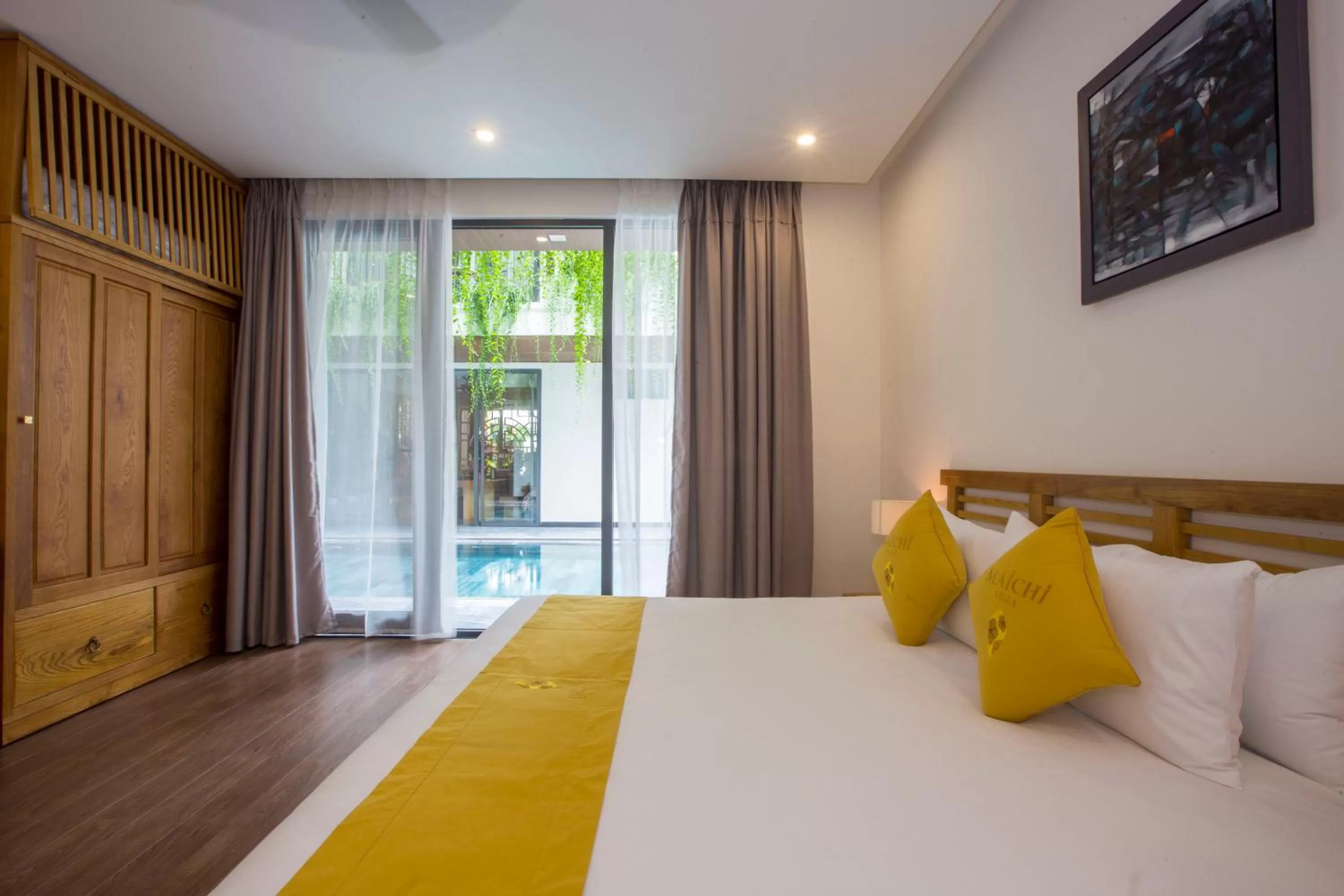 Bedroom, Bed in MaiChi Villa Hoi An