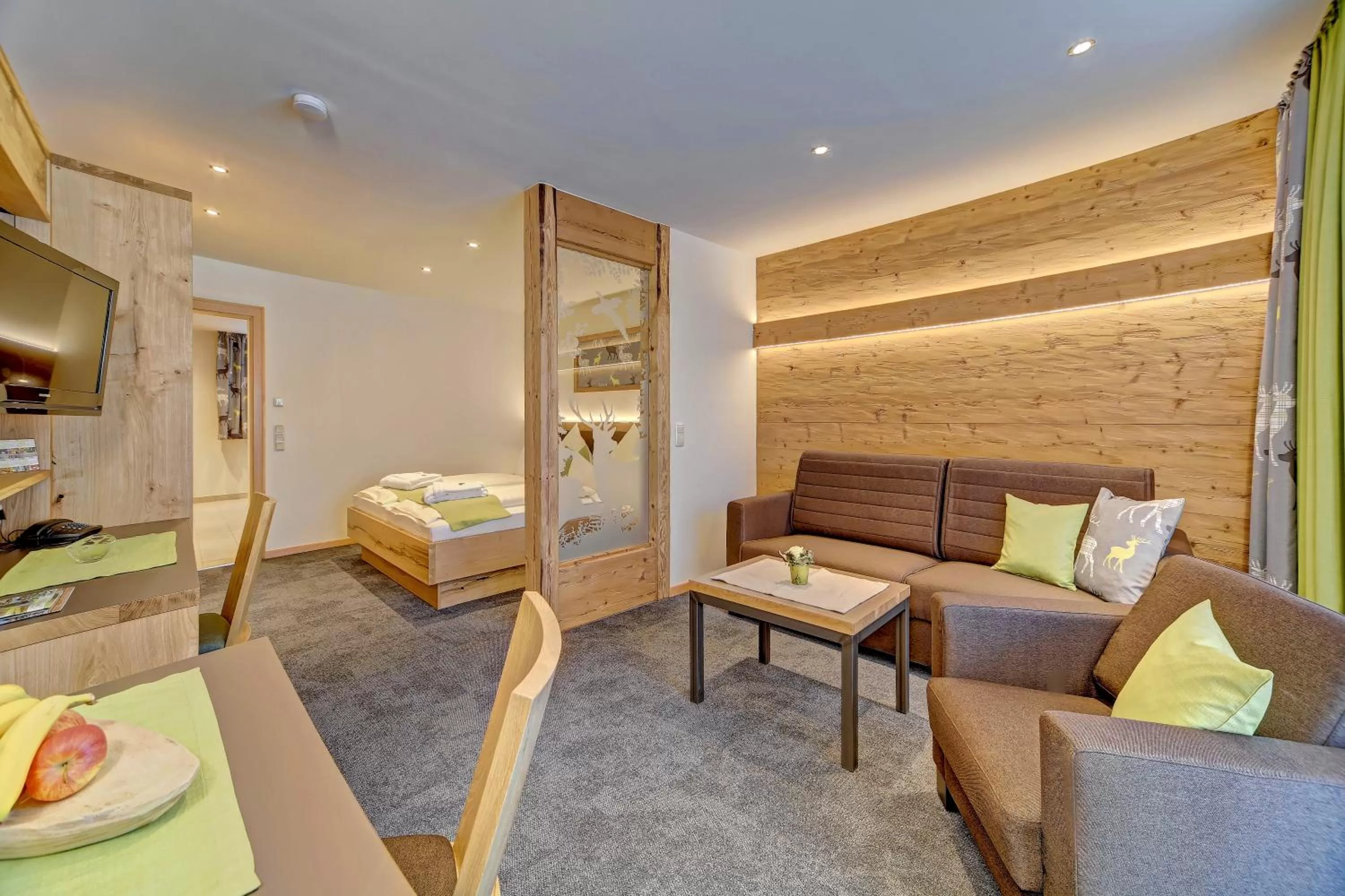 Living room, Seating Area in Appart-Hotel Wildererstuben