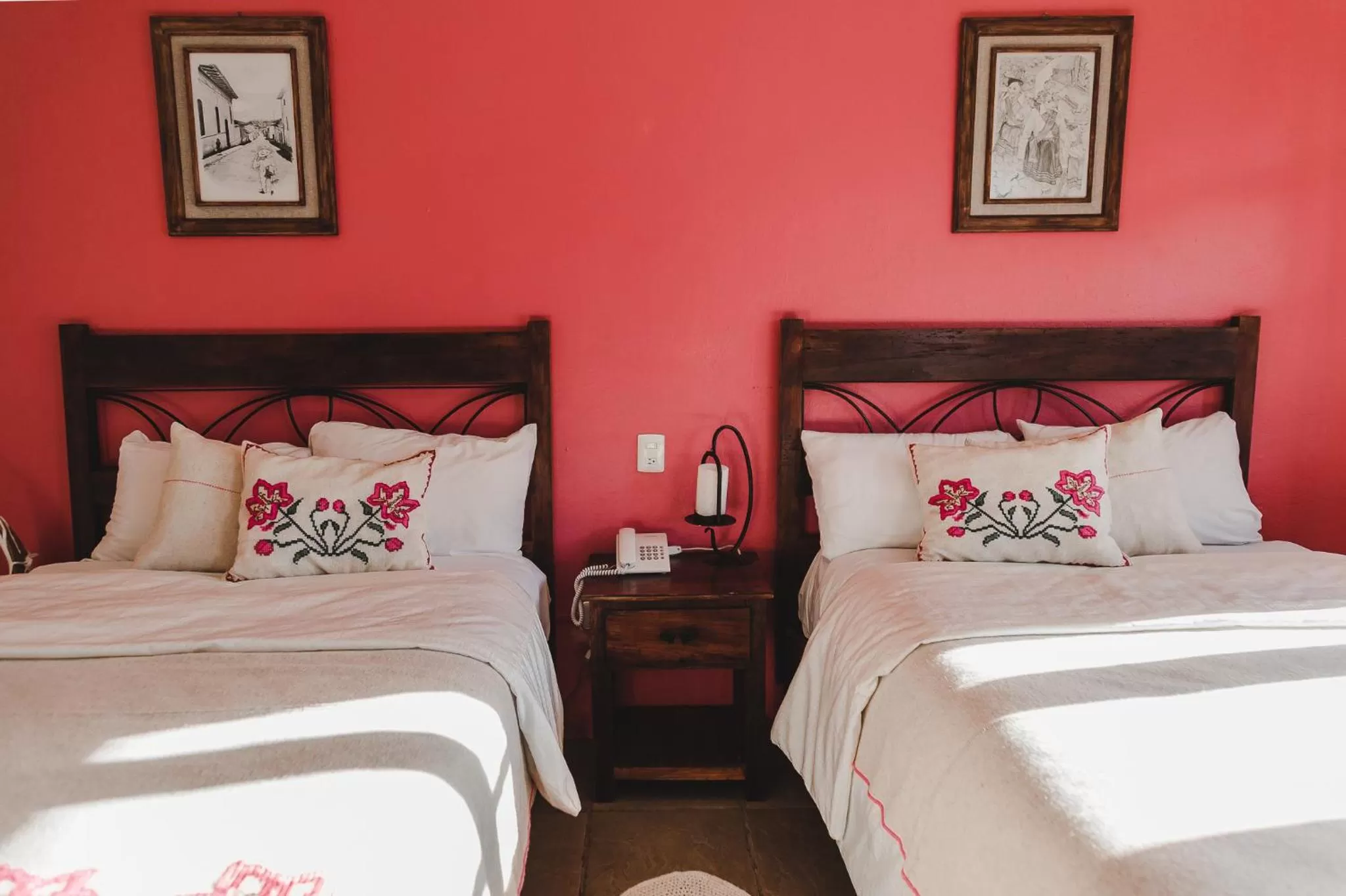 Bed in Hotel San Jorge