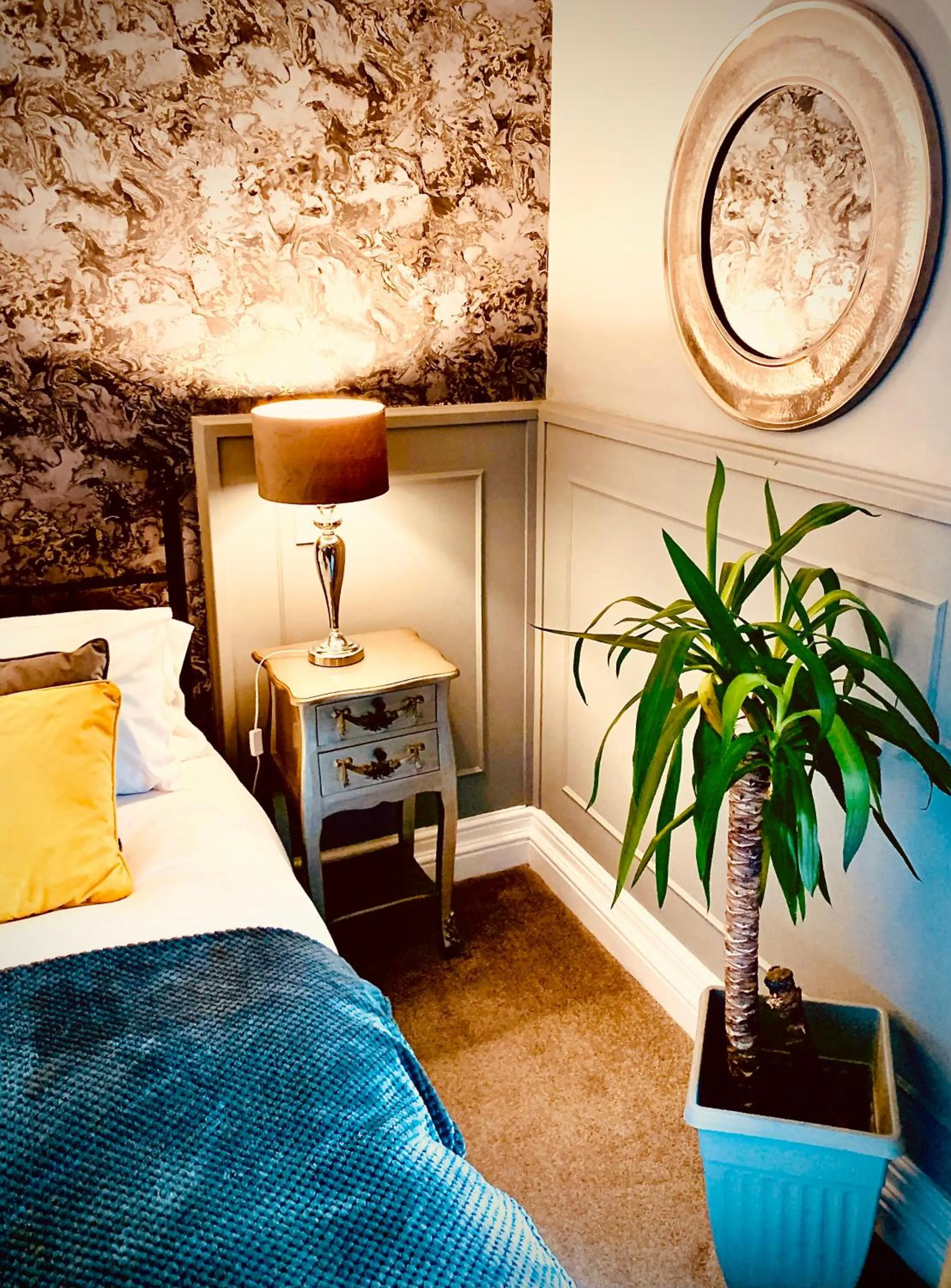 Bed in The Capon Tree Town House