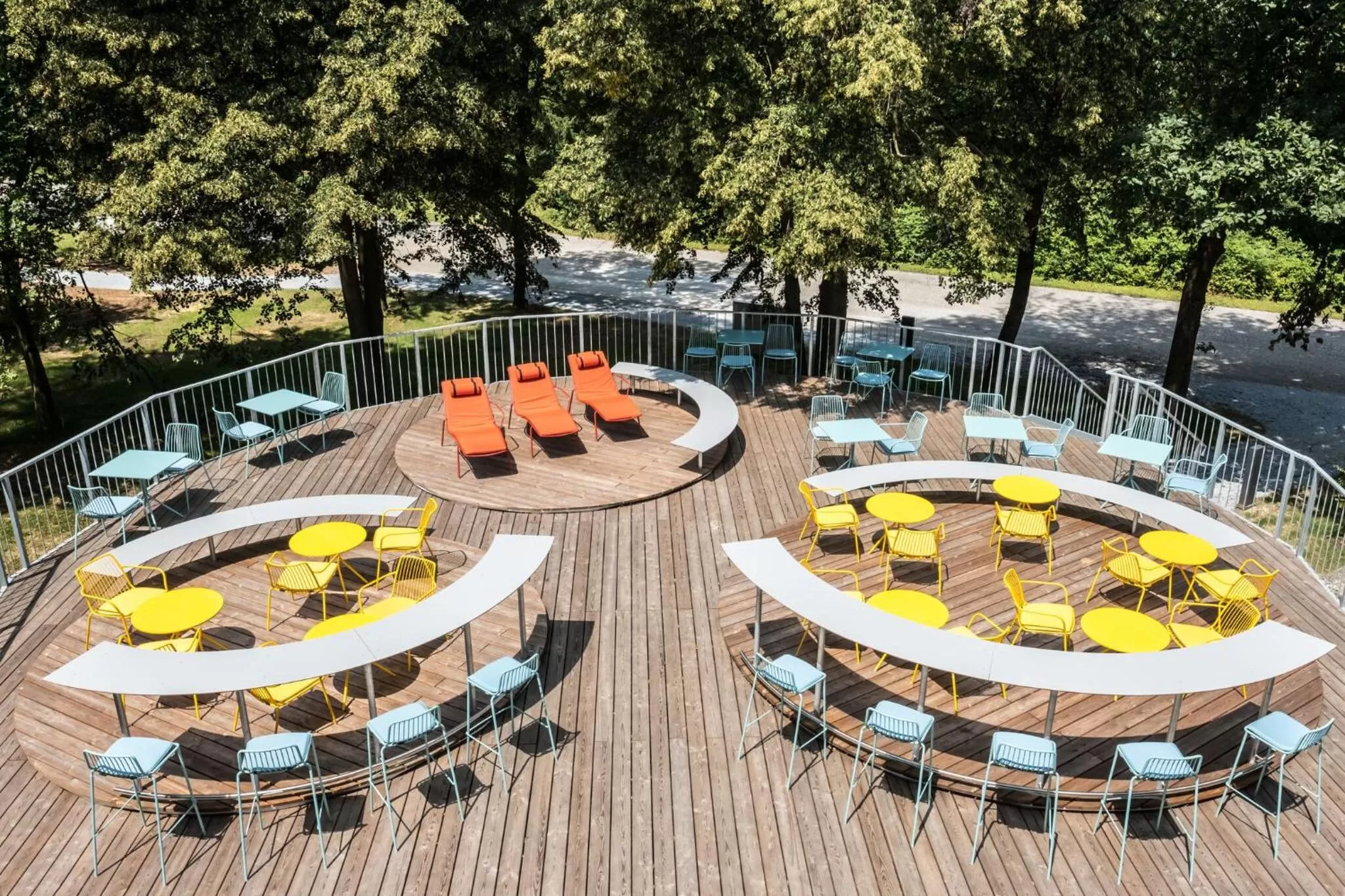 Patio in Airbase Hotel