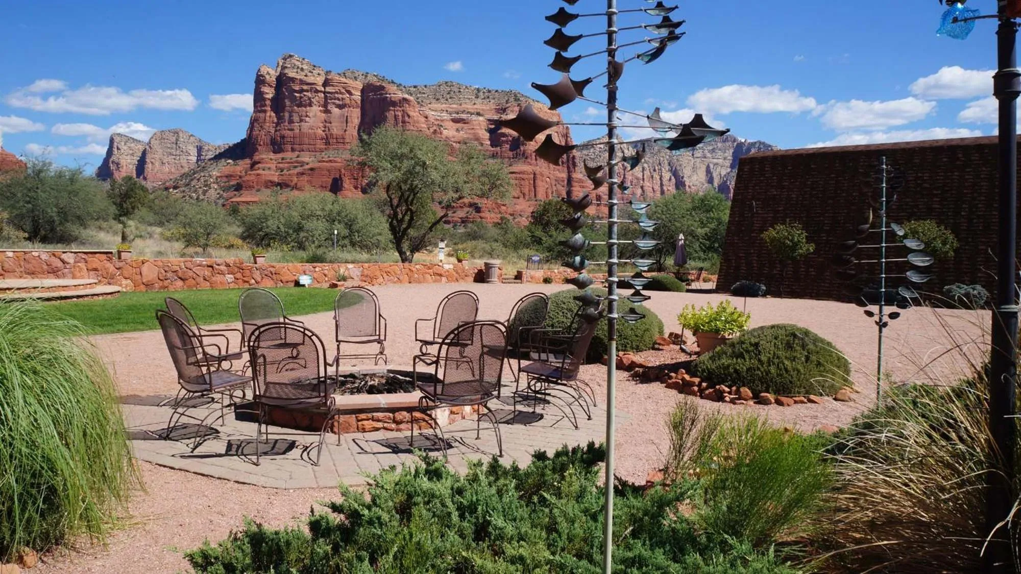 Garden in Red Agave Resort