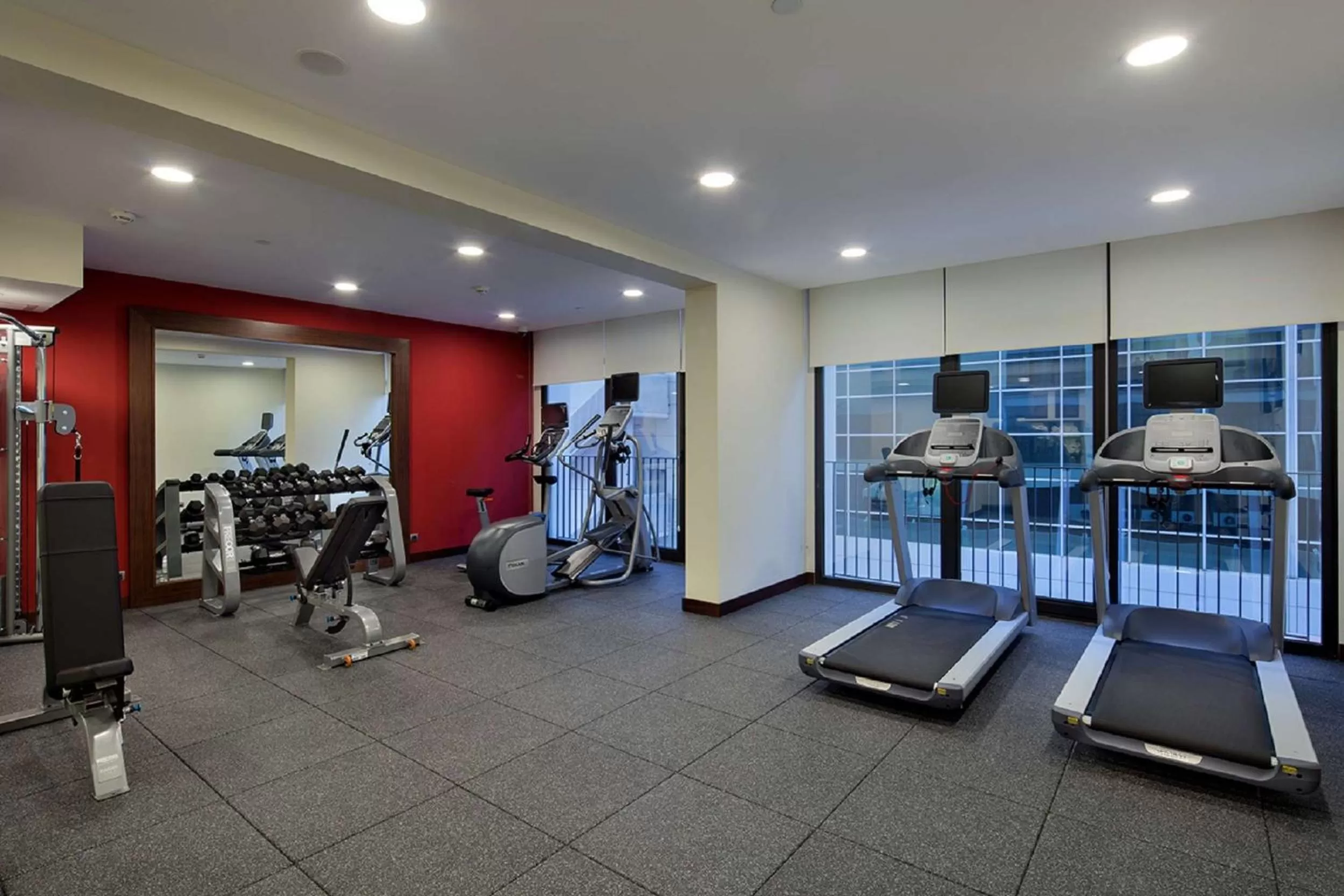Fitness centre/facilities in Hilton Garden Inn Izmir Bayrakli