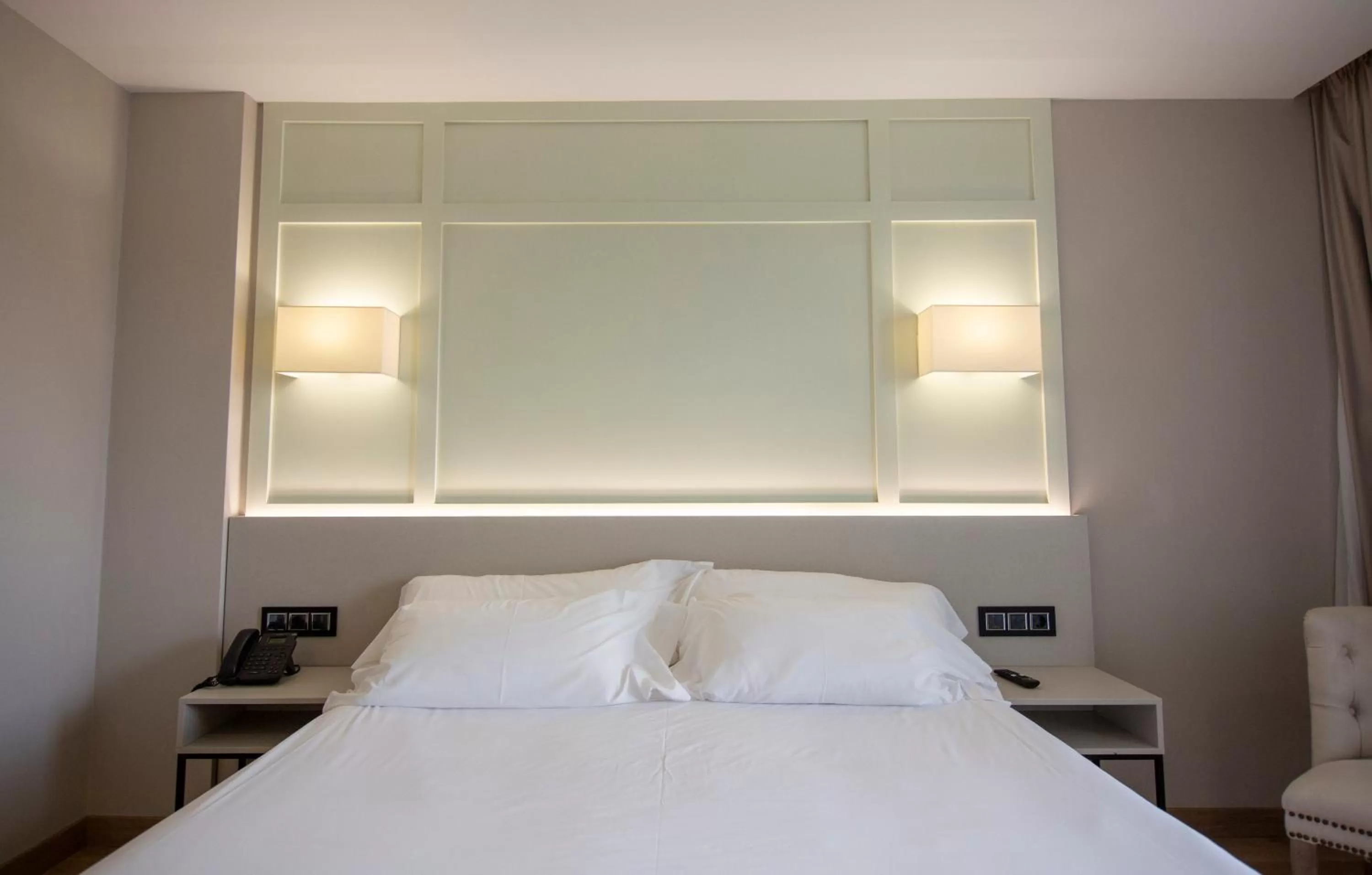 Bedroom, Bed in Oca Playa de Foz Hotel & Spa