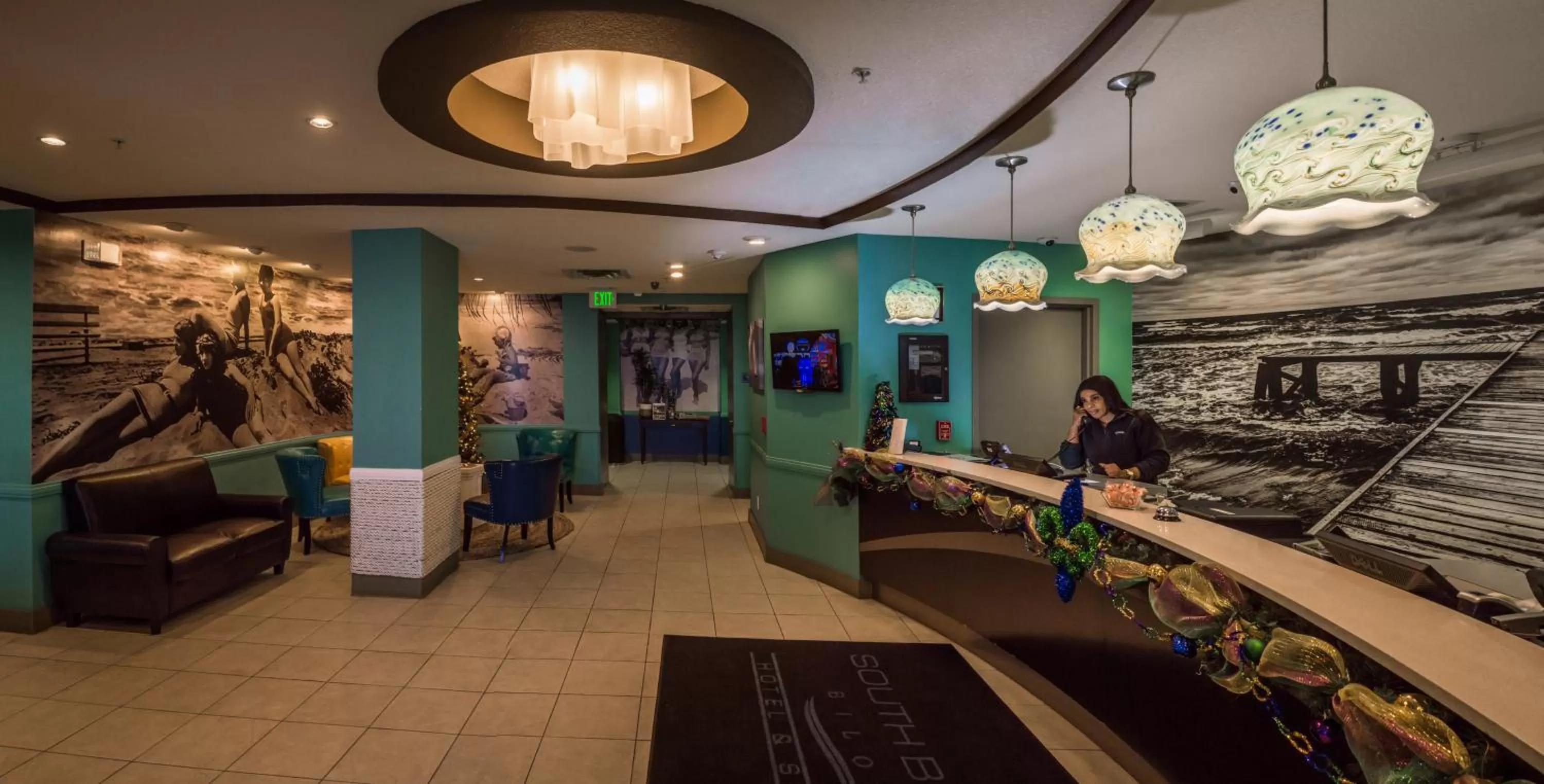 Lobby or reception in South Beach Biloxi Hotel & Suites