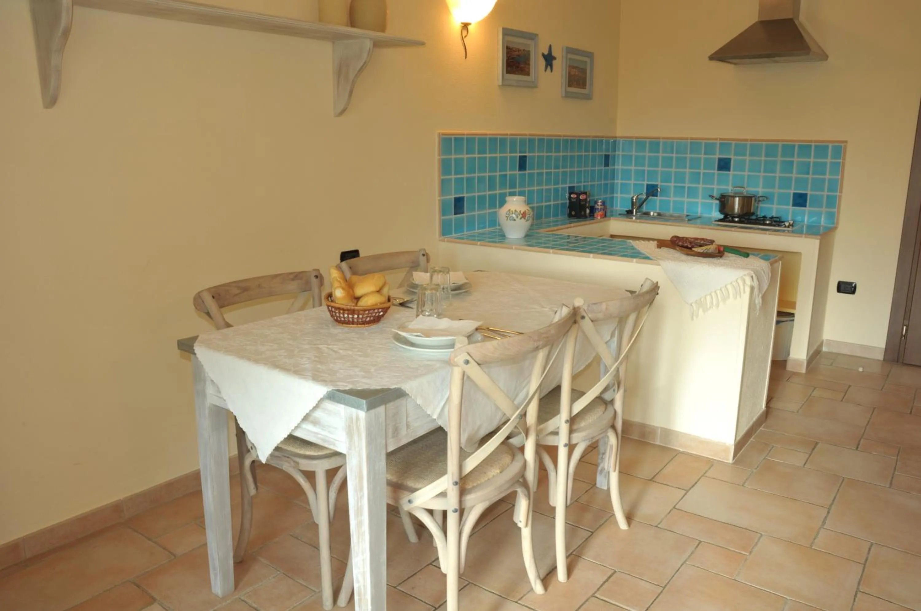 Kitchen or kitchenette in Hotel Villa Del Parco