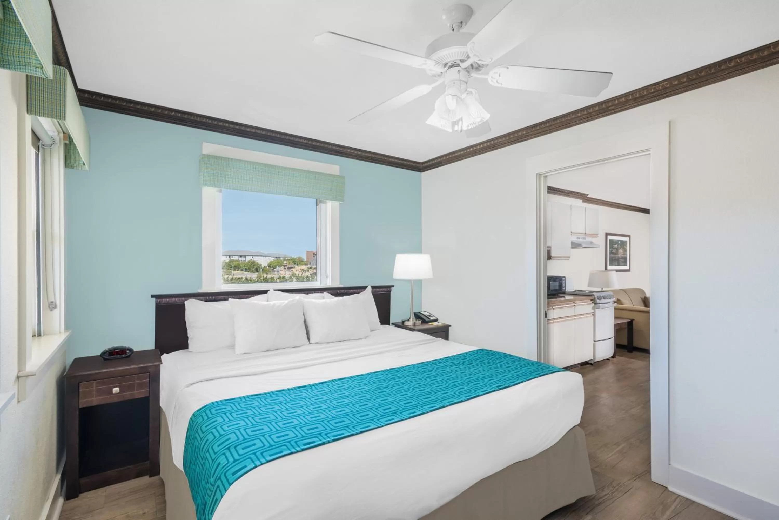 Bed in Days Inn by Wyndham Ocean City Oceanfront