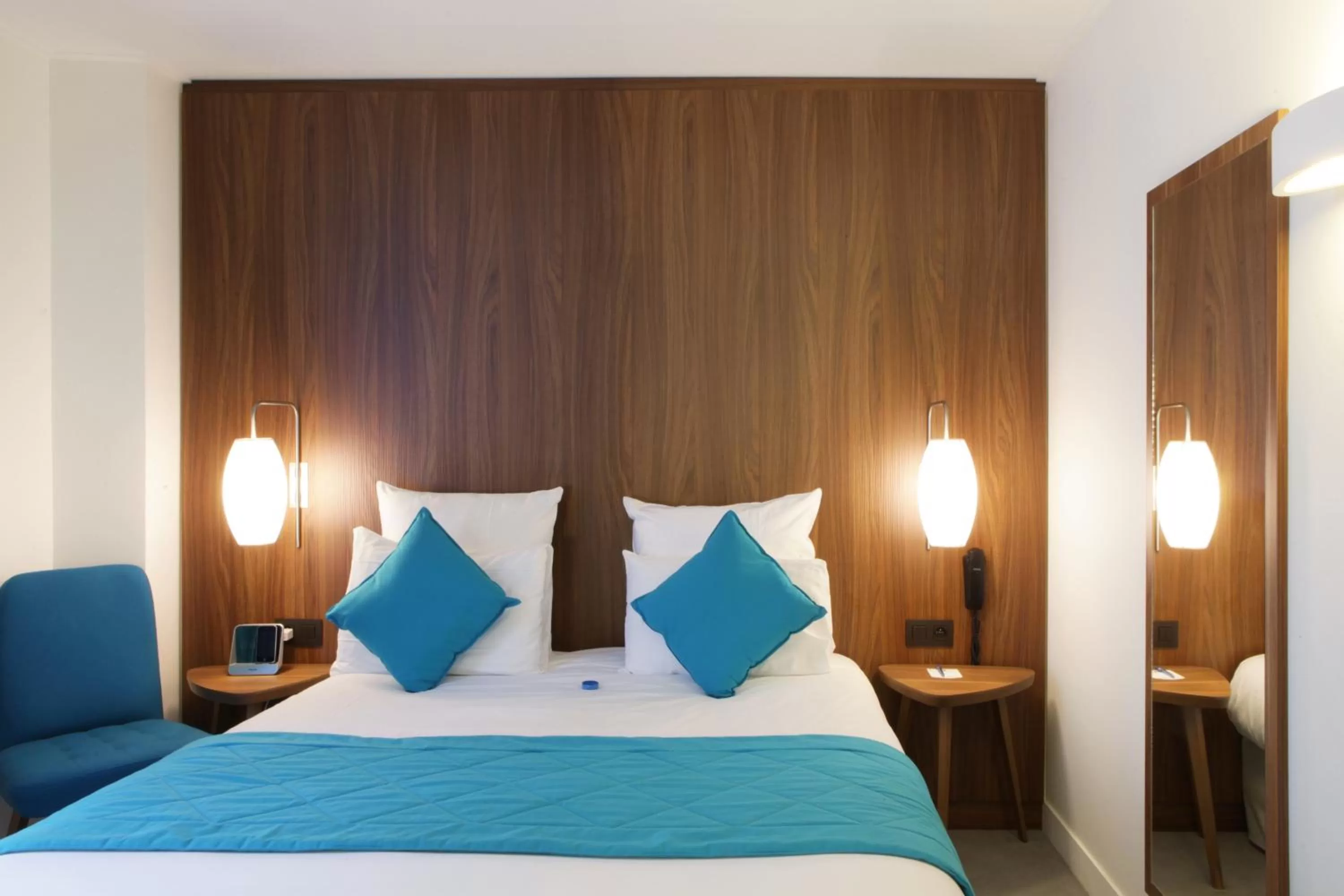 Photo of the whole room, Bed in Best Western Plus 61 Paris Nation Hotel