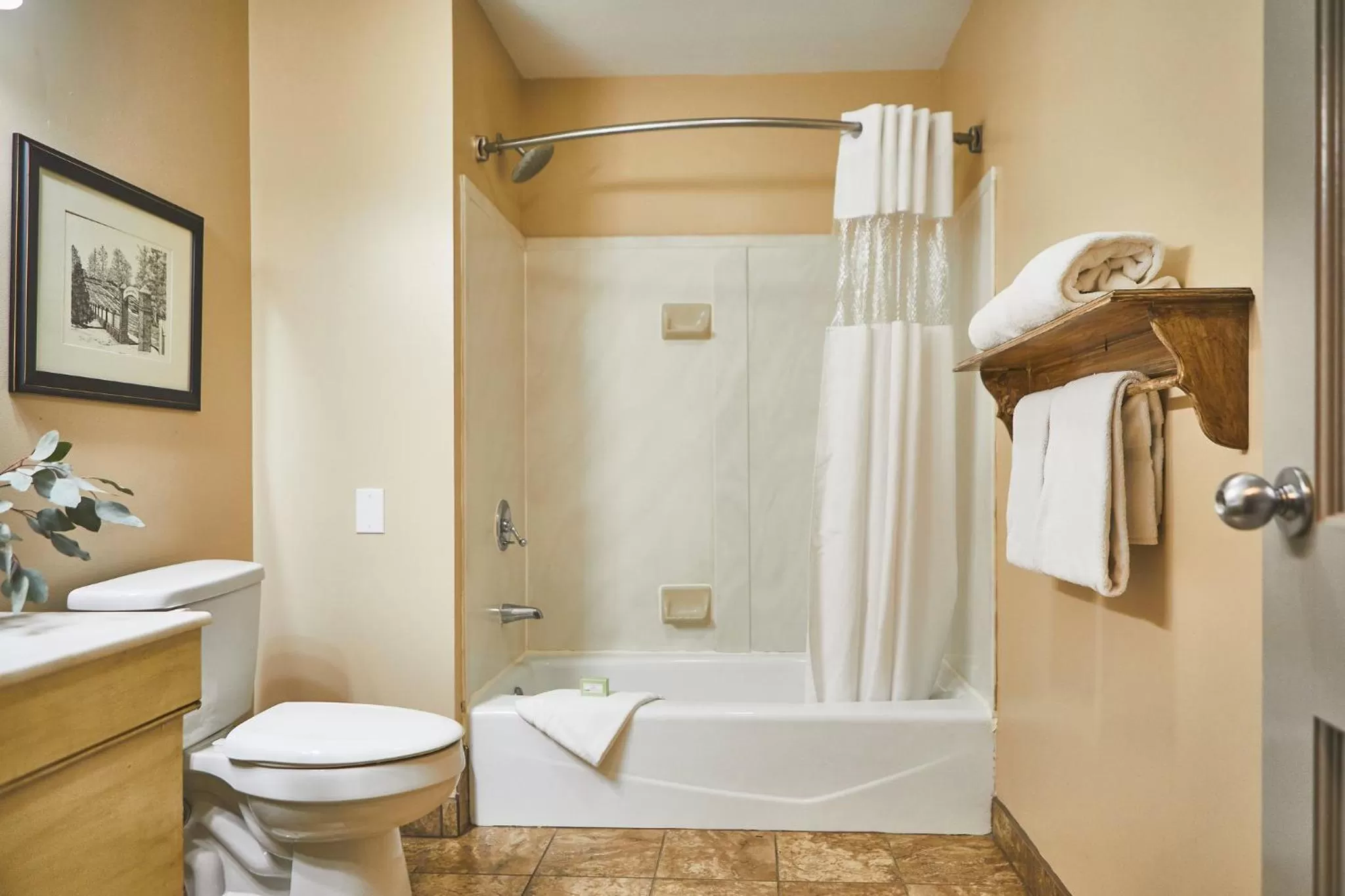 Shower in The Historic Brookstown Inn, Trademark Collection by Wyndham