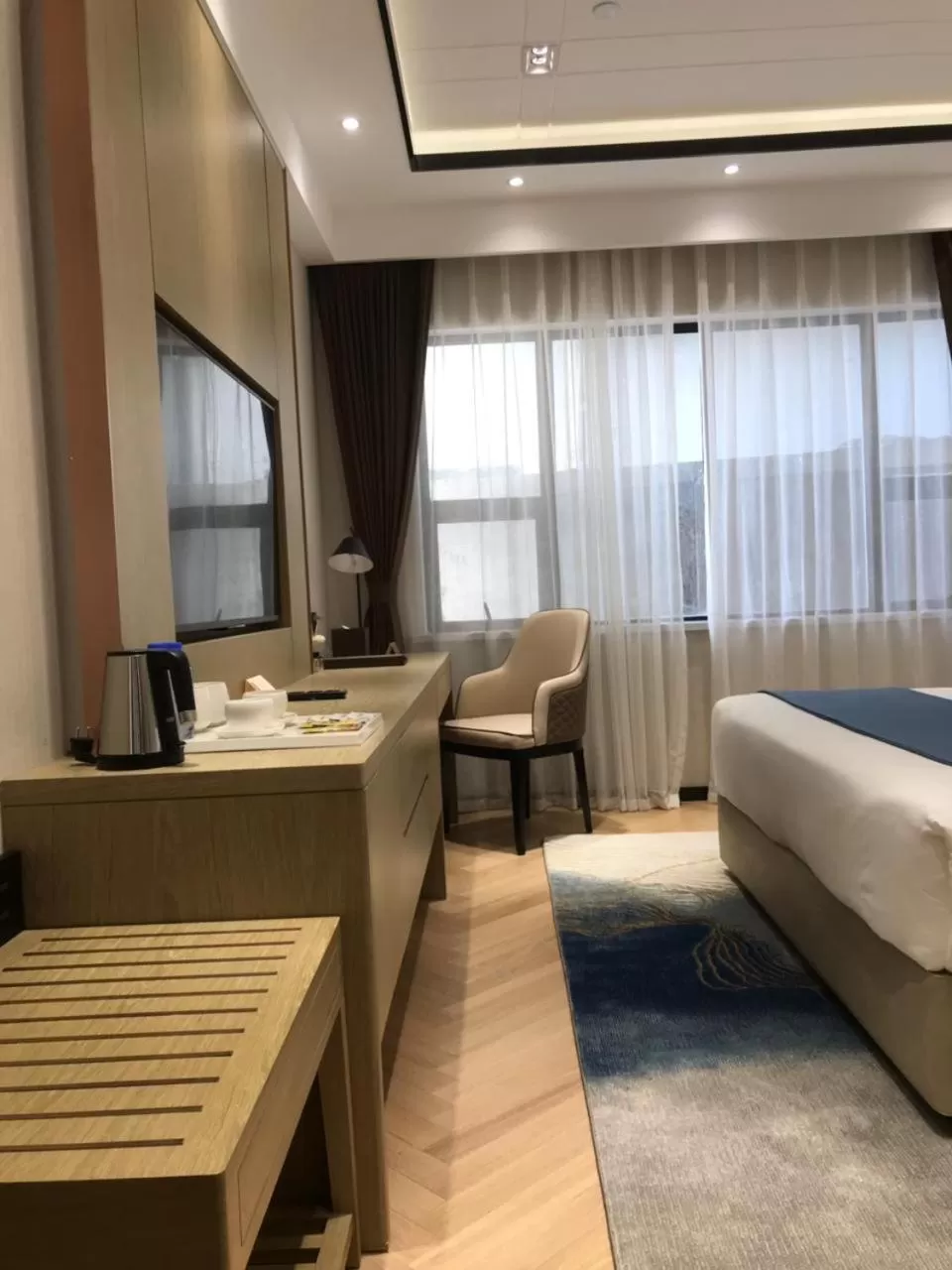 TV and multimedia, Bed in Ocean Delight Boutique Hotel 海悦精品酒店