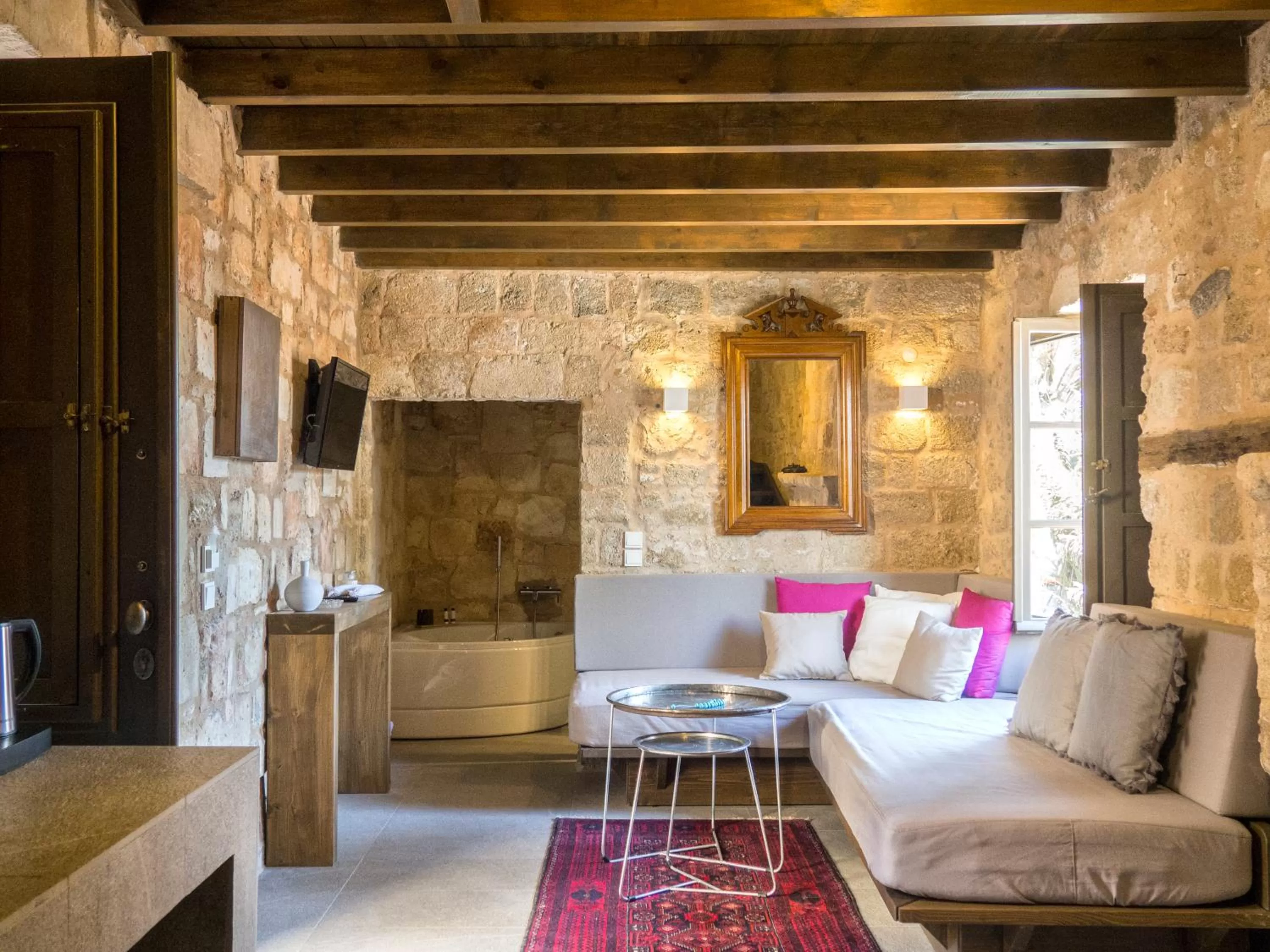 Living room in Trinity Boutique Hotel