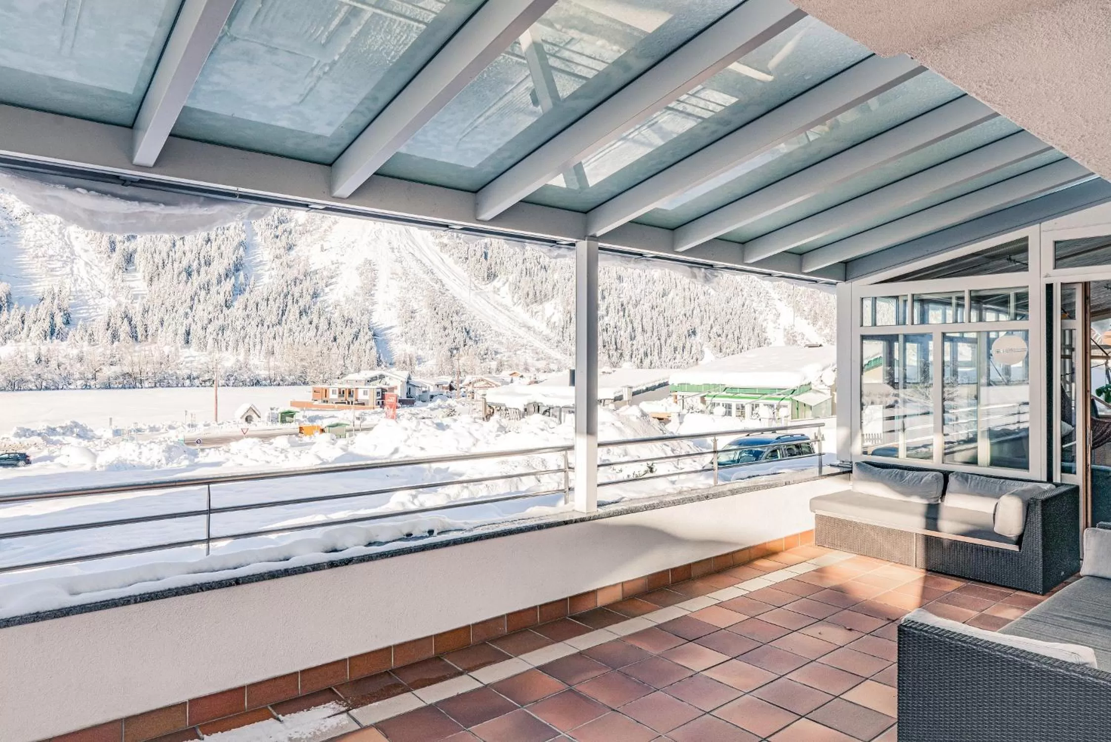 Mountain view in Apart Relax