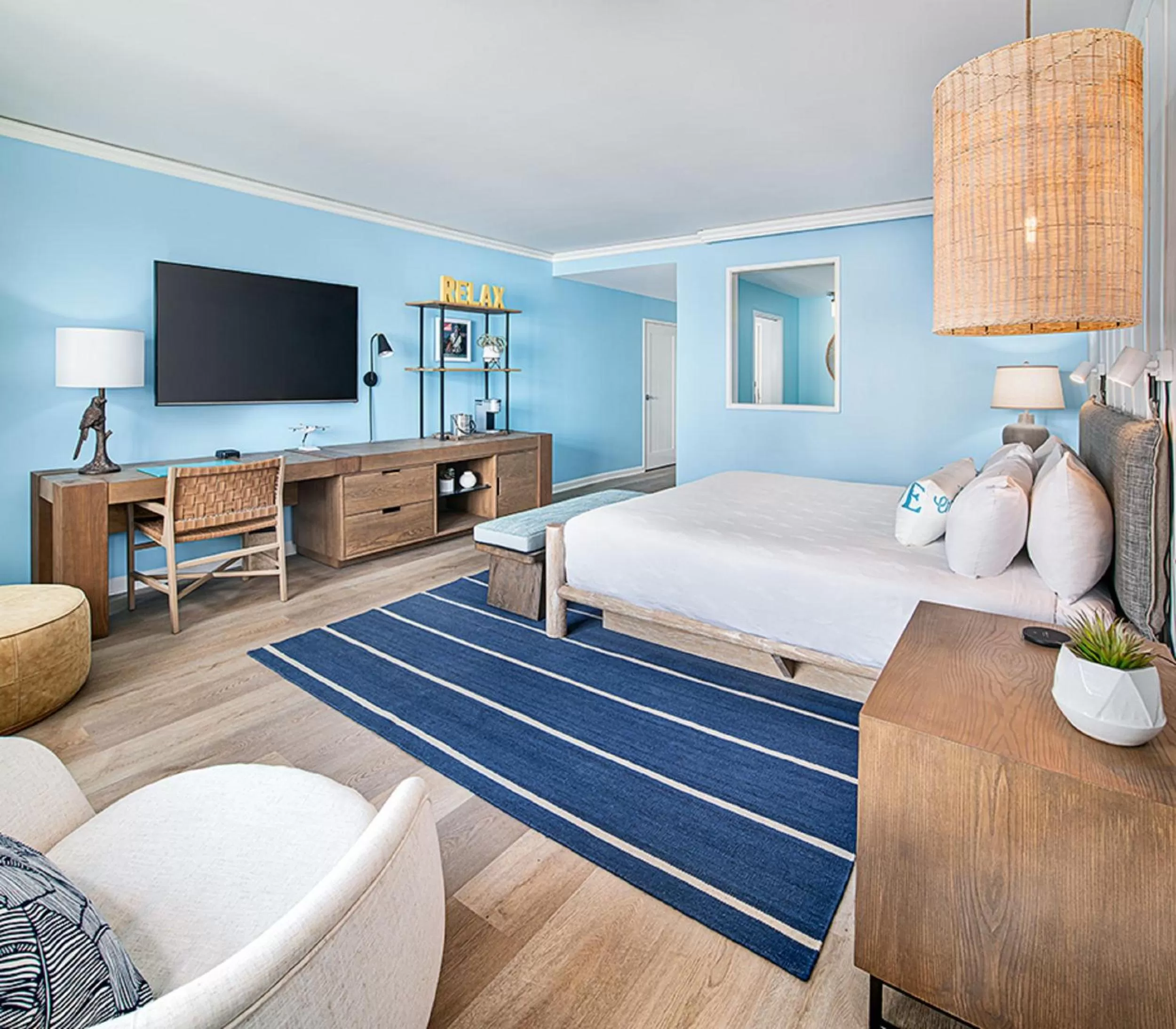 Photo of the whole room, Bed in Margaritaville Hotel San Diego Gaslamp Quarter