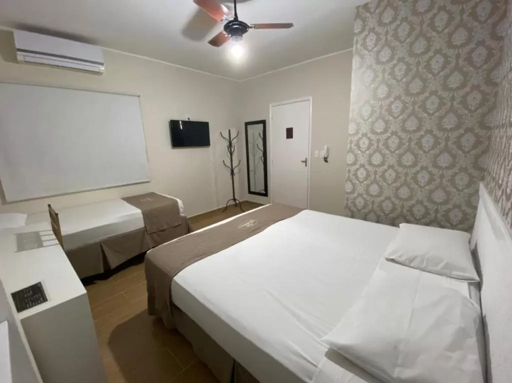 Bed in Hotel Colonial