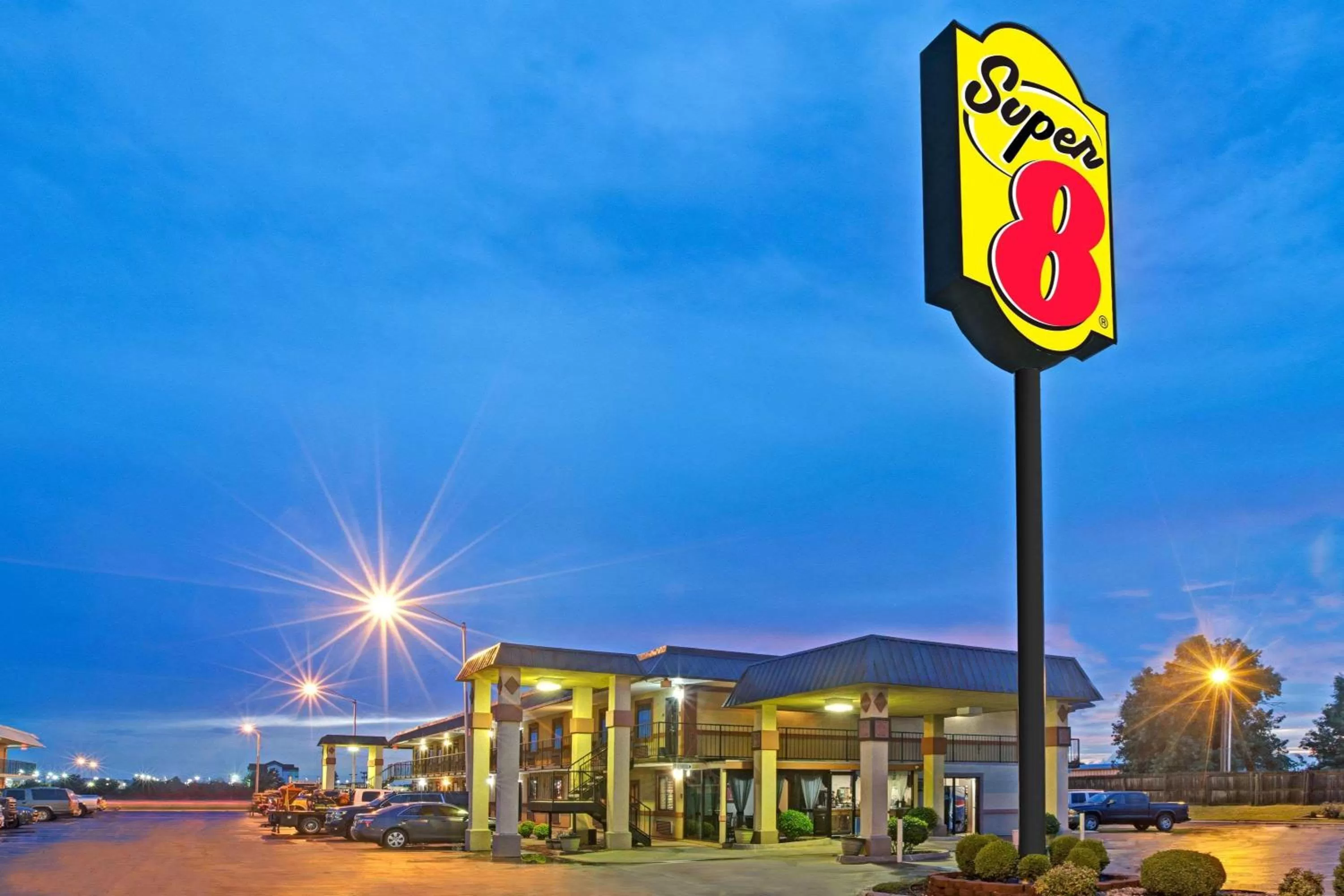 Property building in Super 8 by Wyndham Shawnee