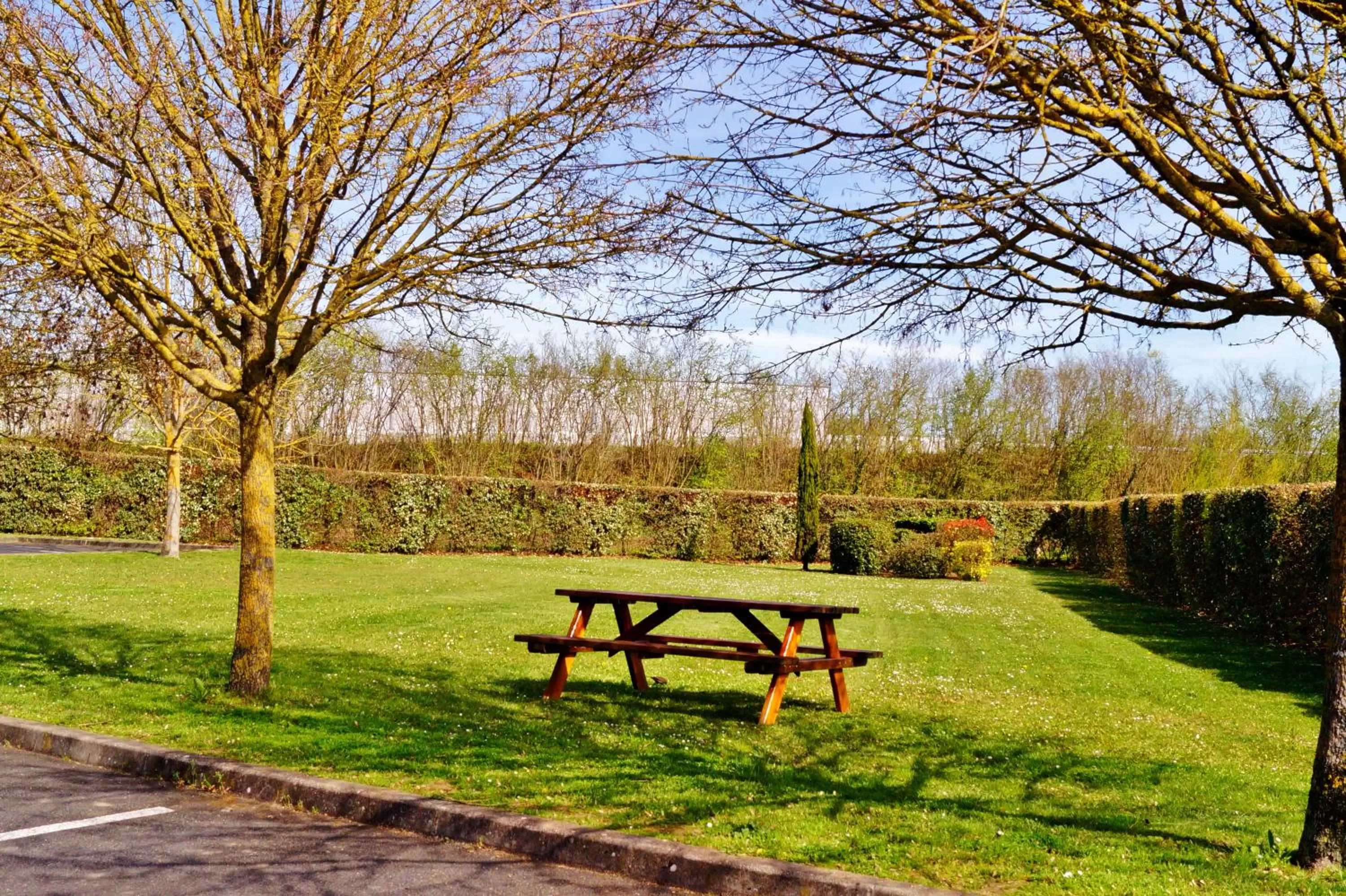 Garden in Premiere Classe Saumur