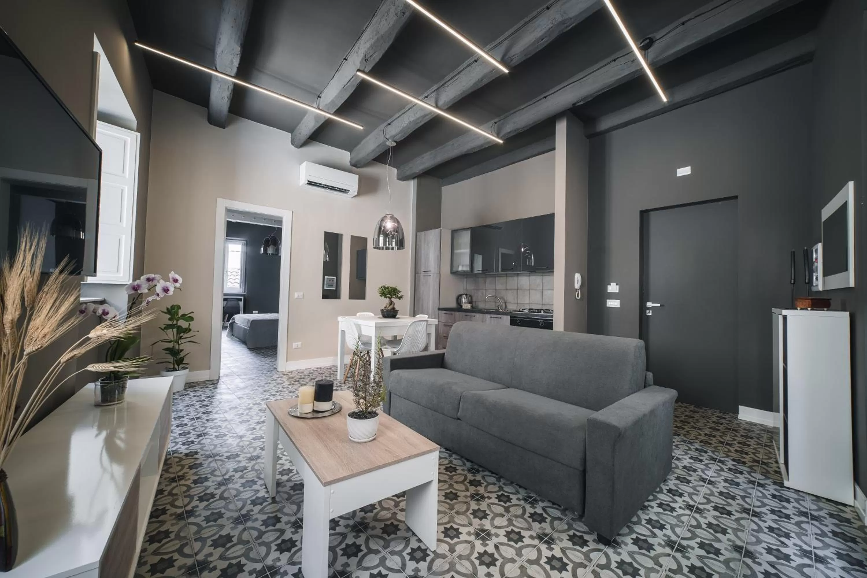 Seating Area in Palazzo Paladini - Luxury Suites in the Heart of the Old Town