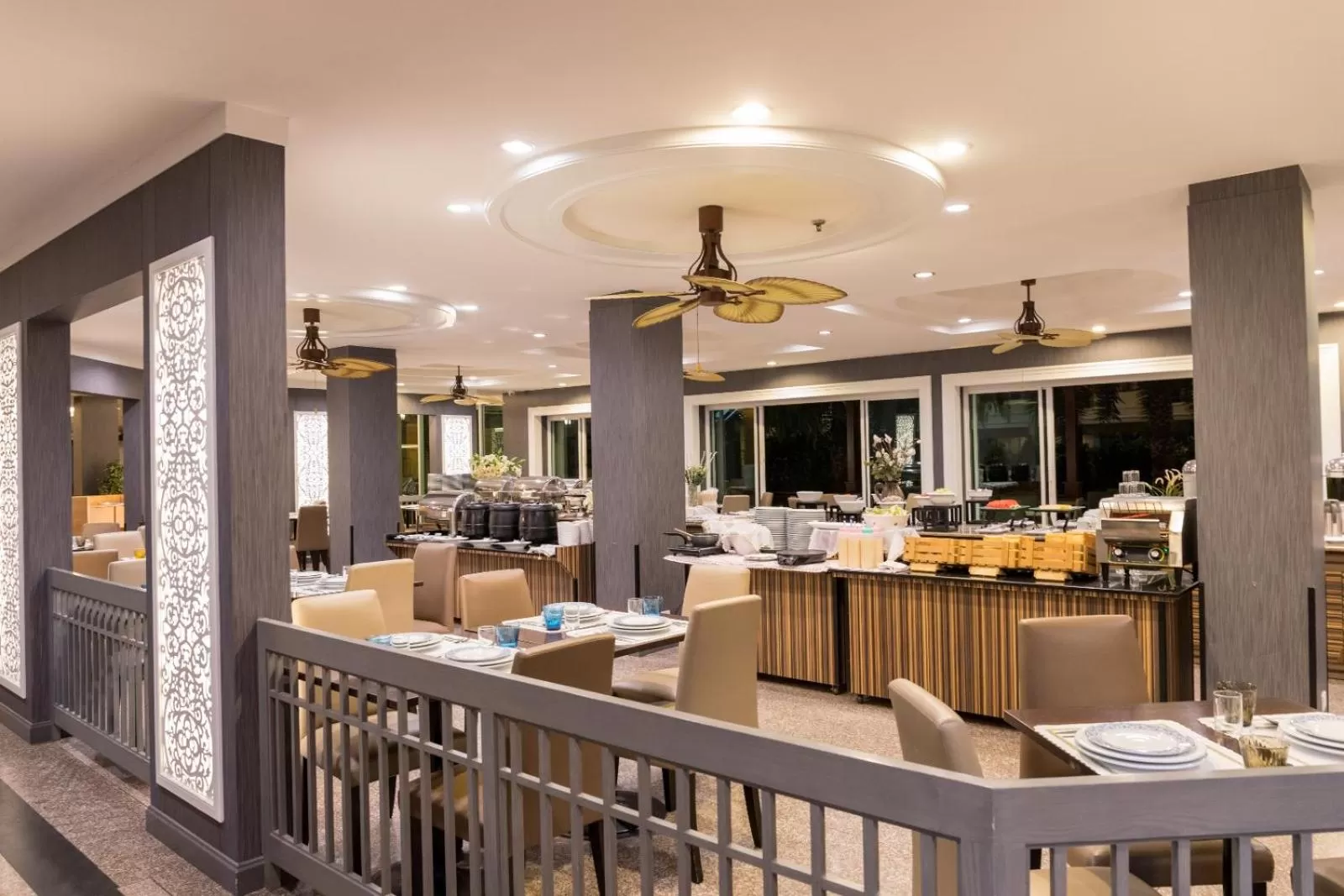 Buffet breakfast in Golden Sea Pattaya - SHA Extra Plus