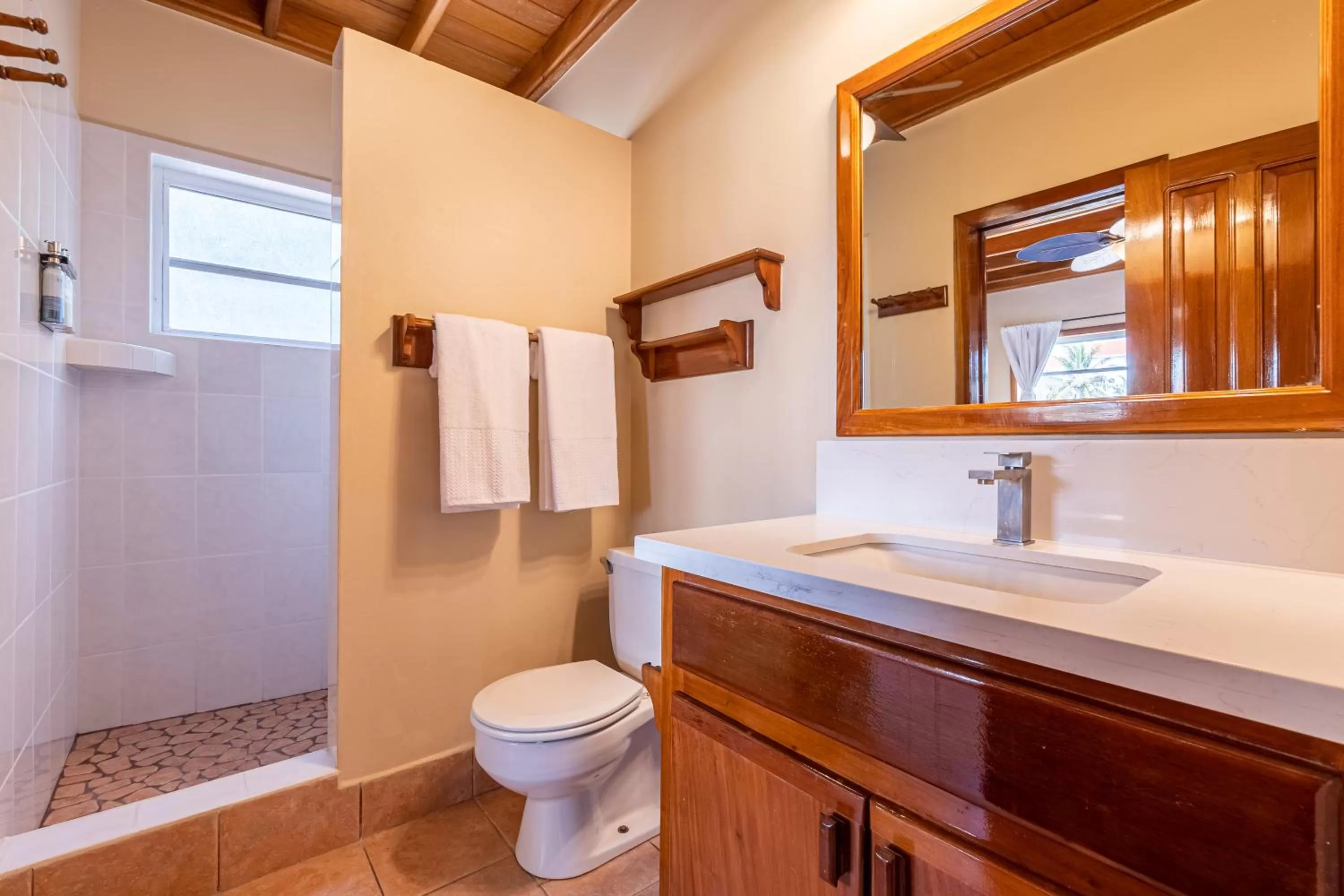 Bathroom in Belizean Shores Resort