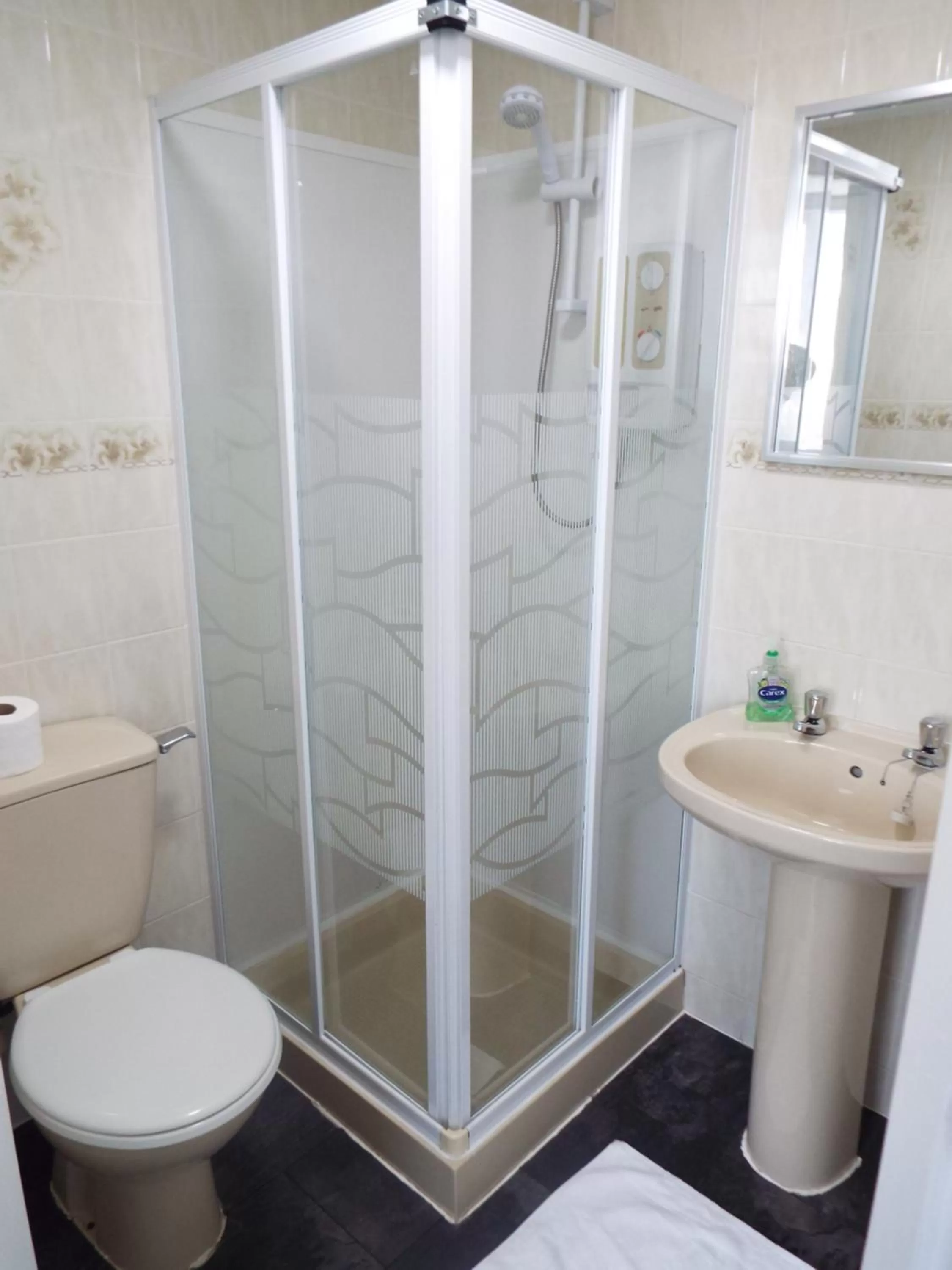 Bathroom in Alfies Hotel