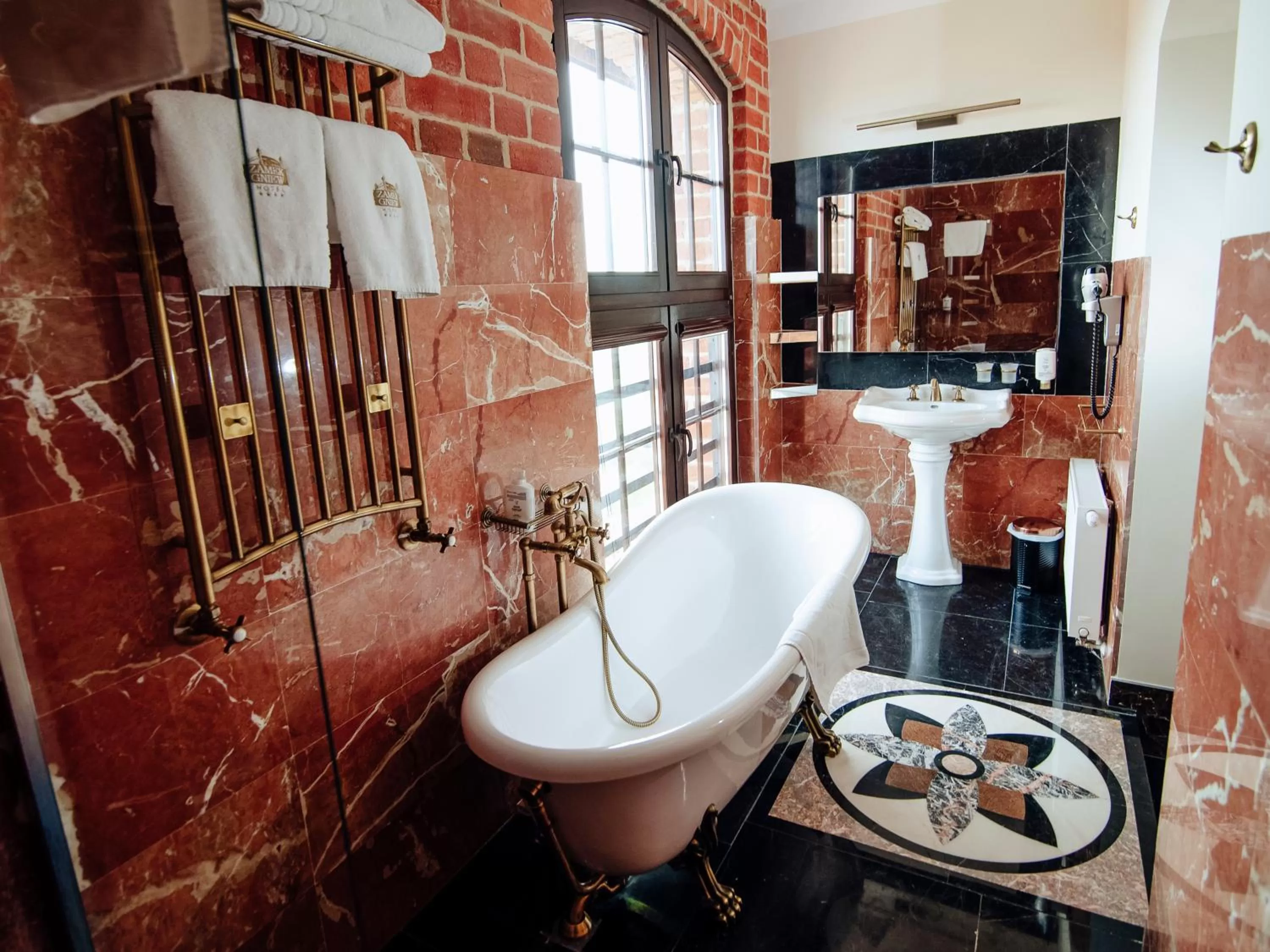 Toilet in Hotel Zamek Gniew