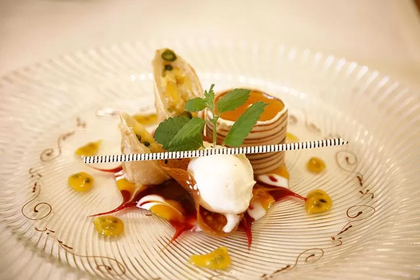 Food close-up in Weinhotel St. Stephanus