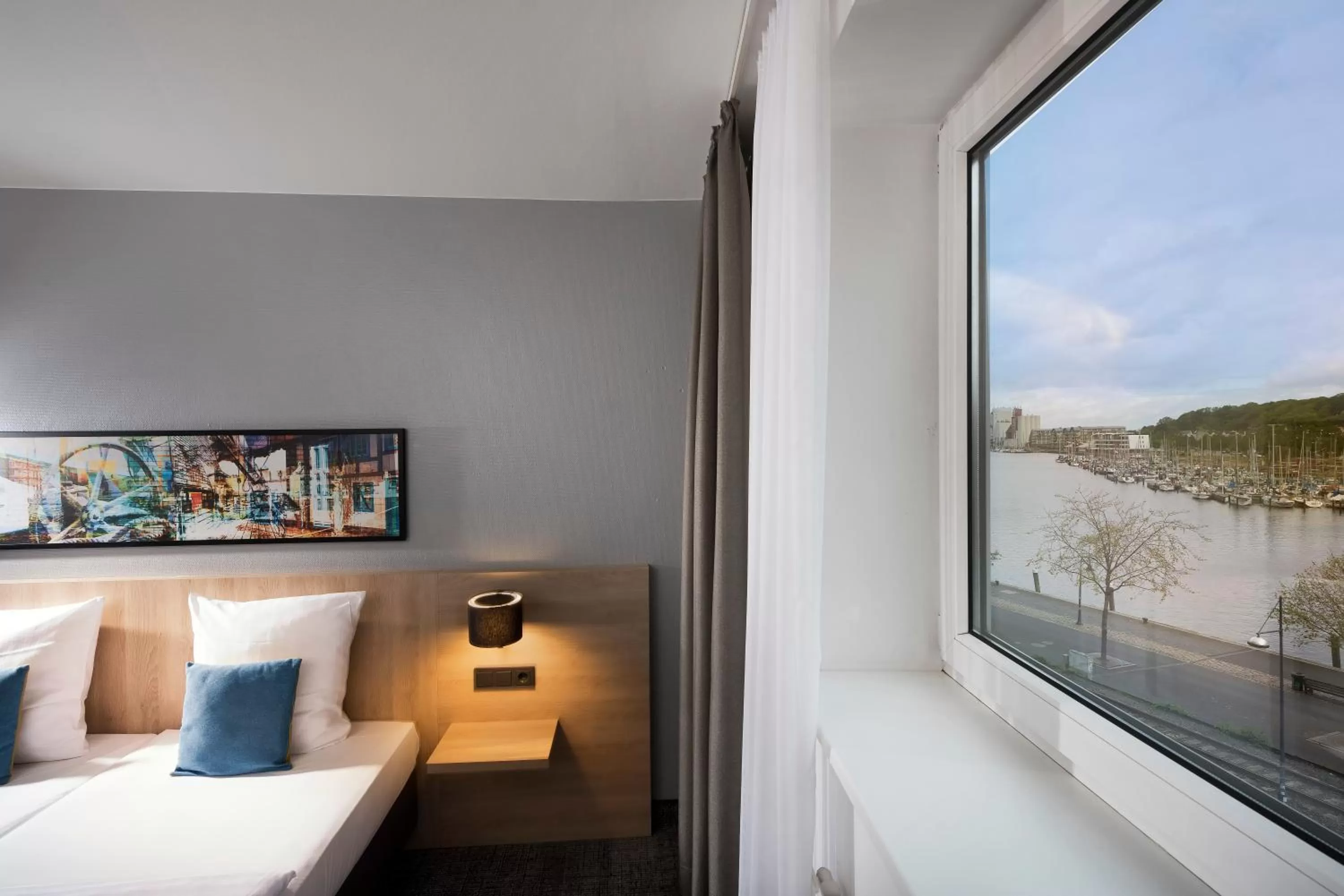 Bed in Ramada by Wyndham Flensburg City