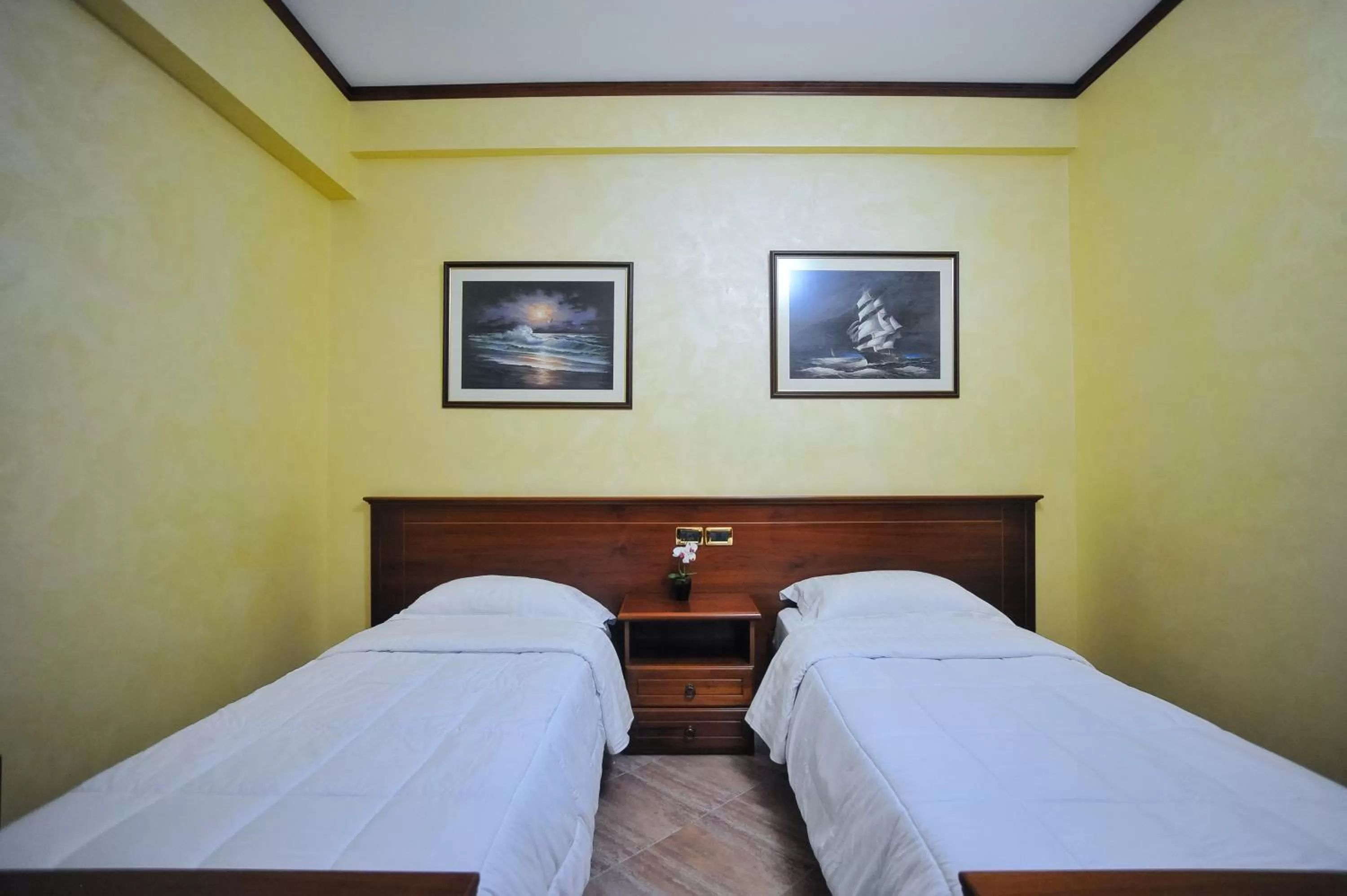 View (from property/room), Bed in Iliria Internacional Hotel