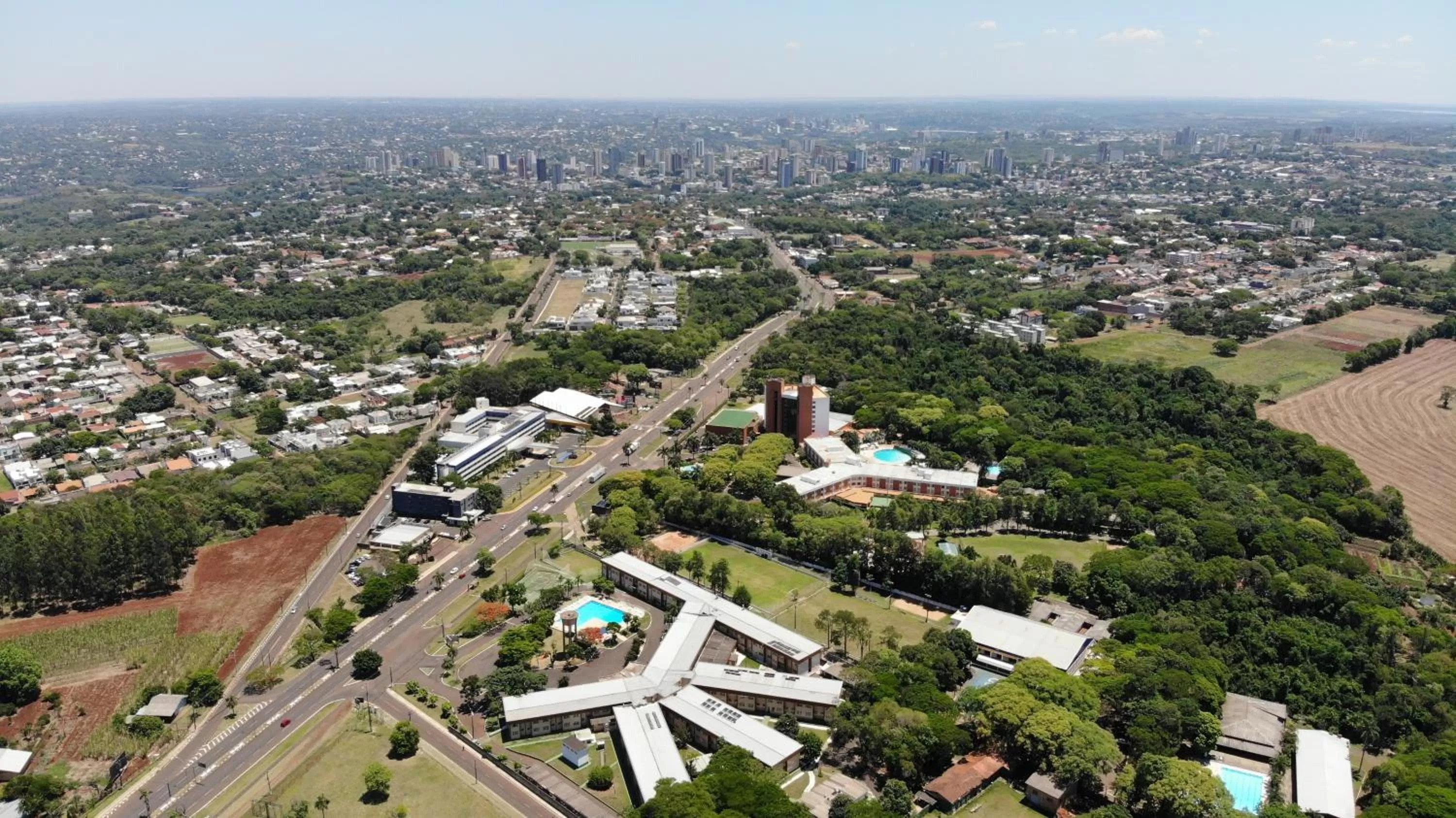 Property building in Dom Pedro I Palace Hotel