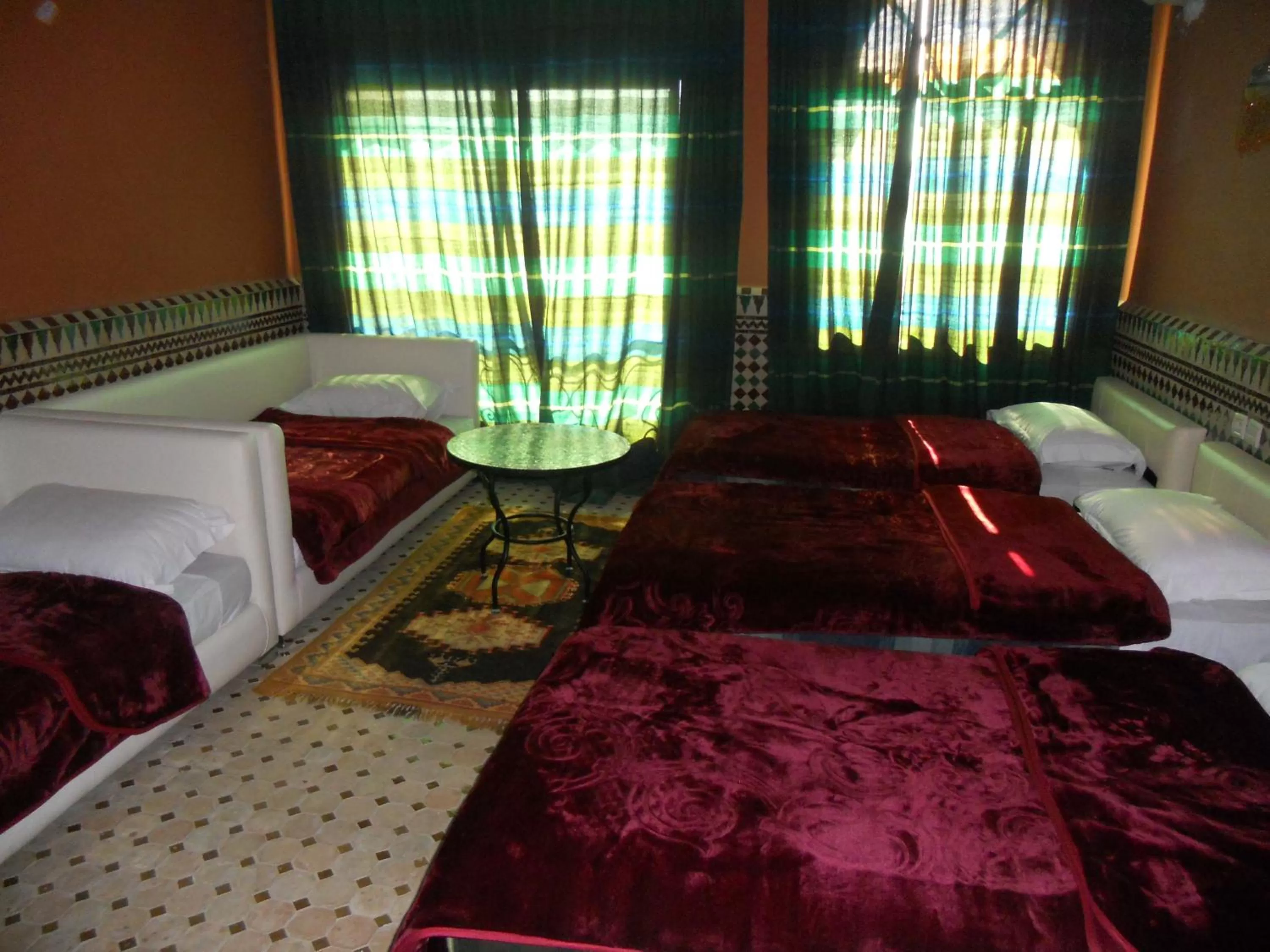 Bed in Riad Passiflora