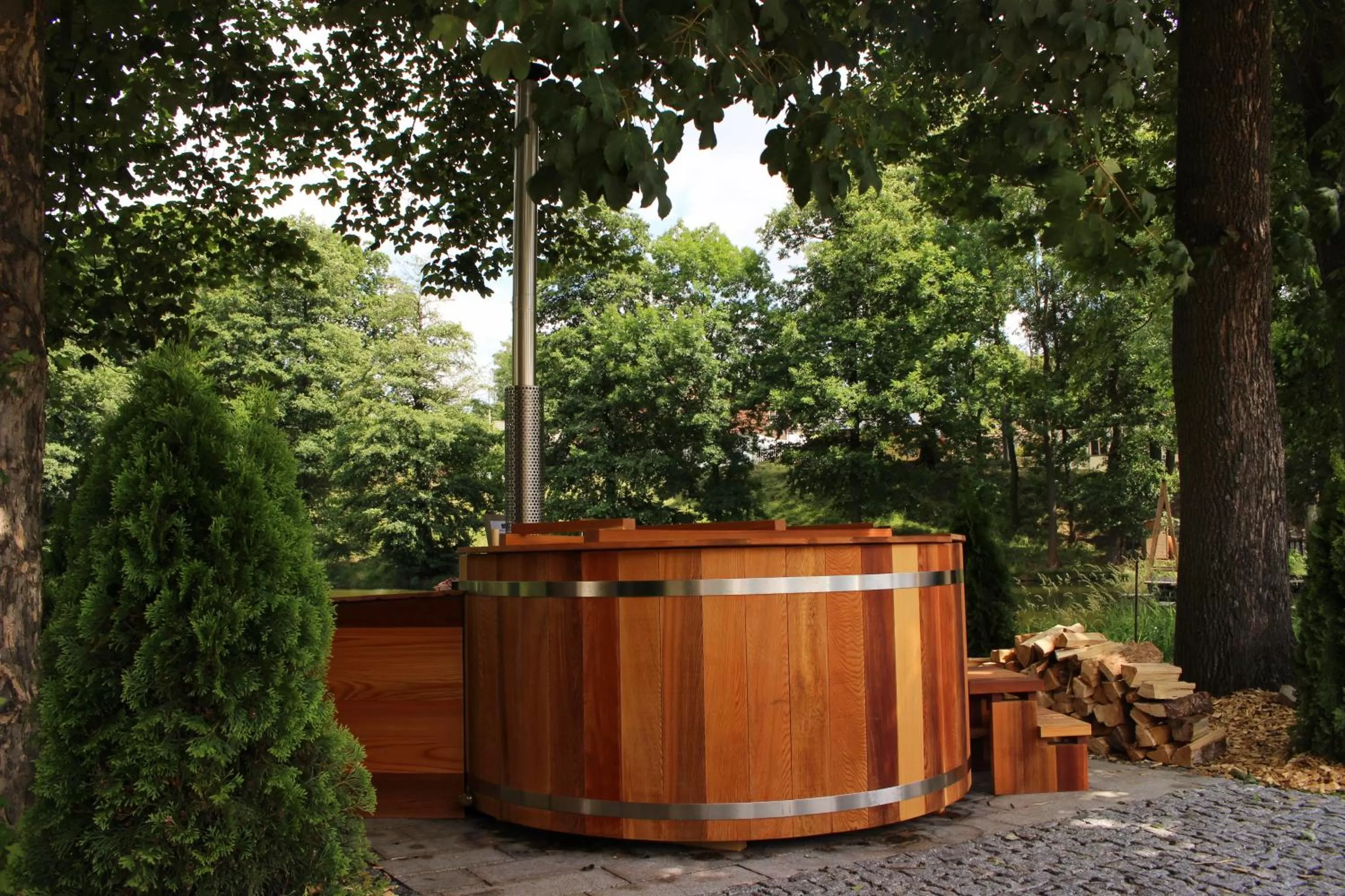 Hot Tub, Spa/Wellness in Resort Mlýn Černovice