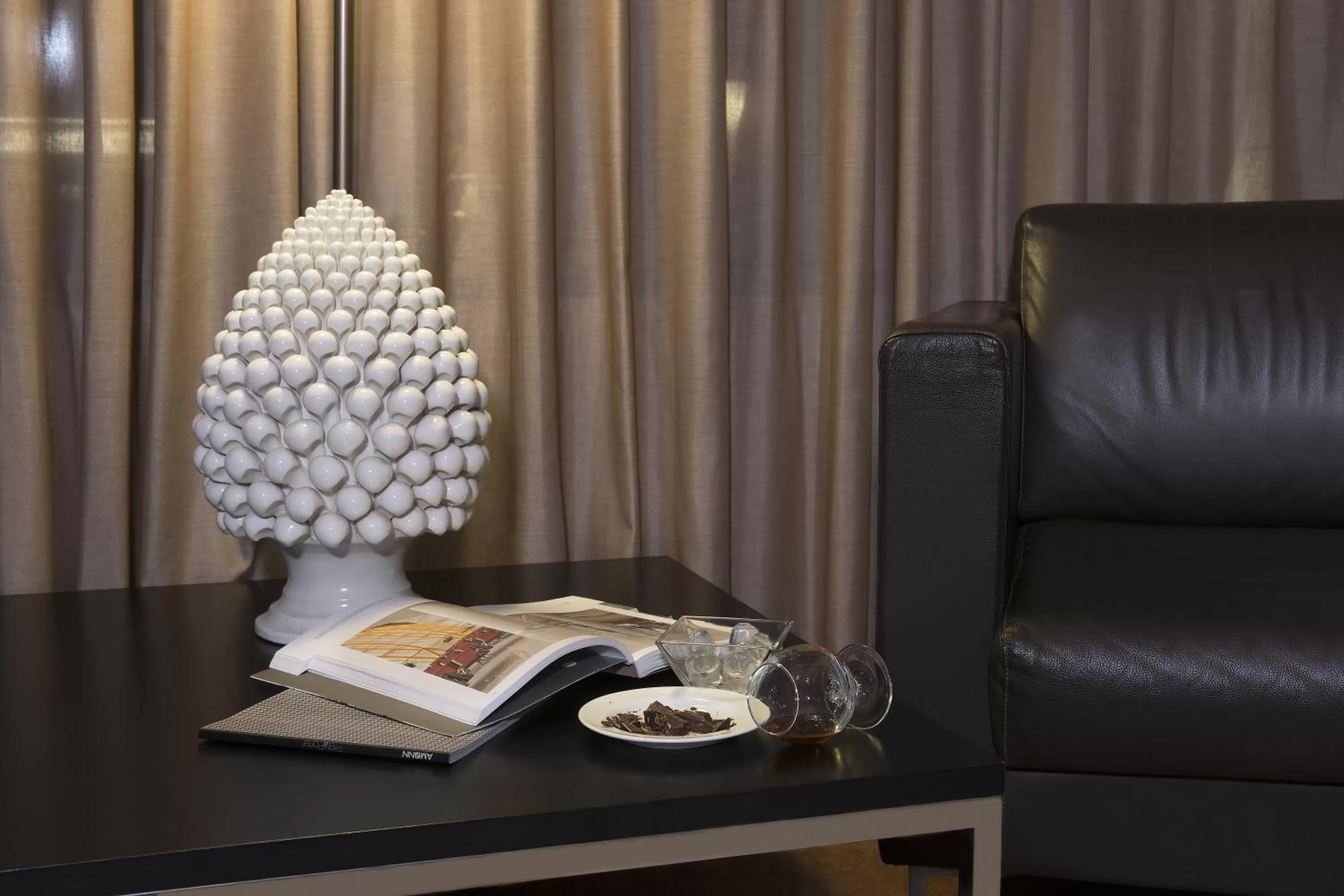 Decorative detail in Hotel Villa Ducale