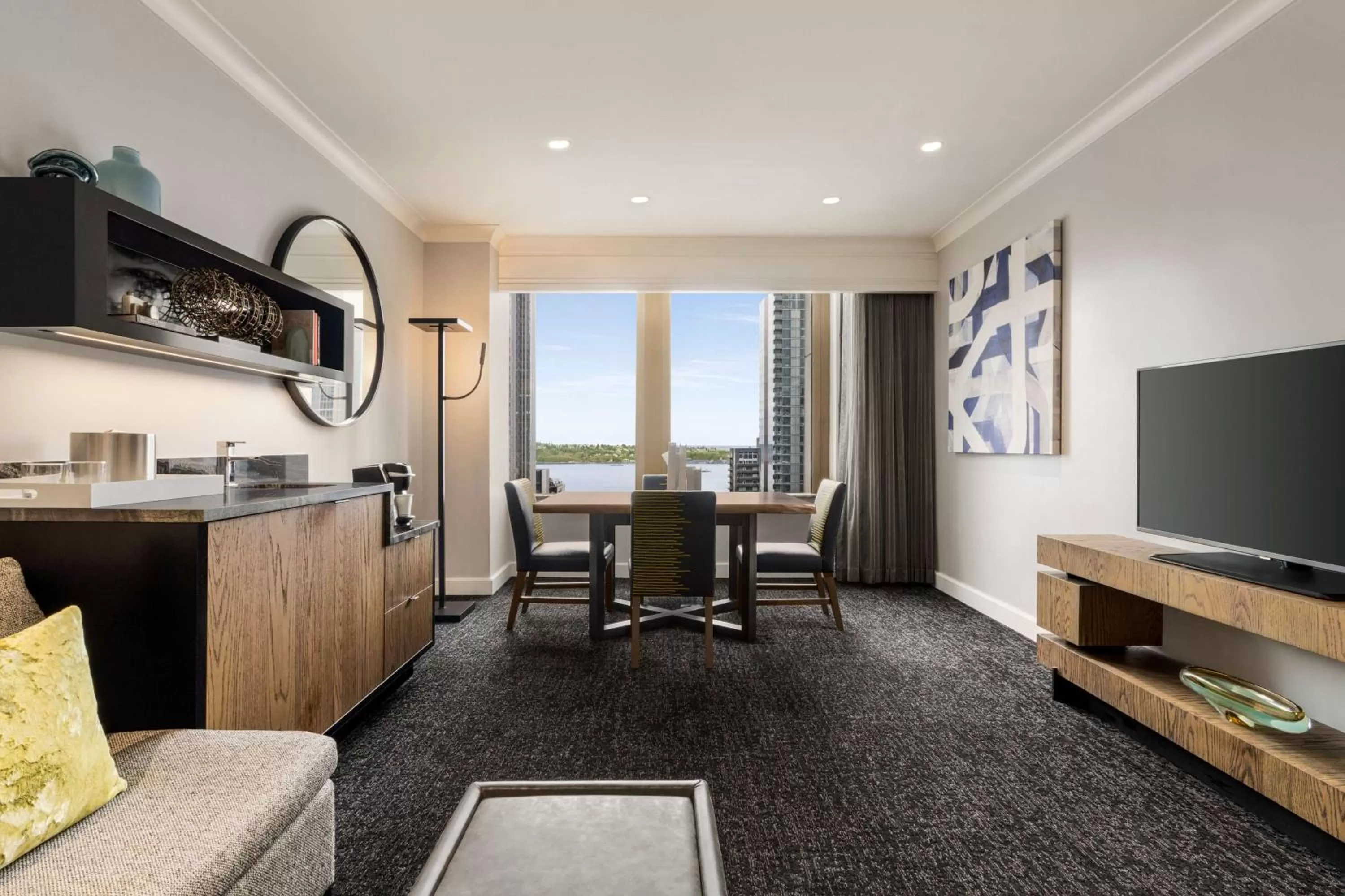 Living room in Hilton Motif Seattle