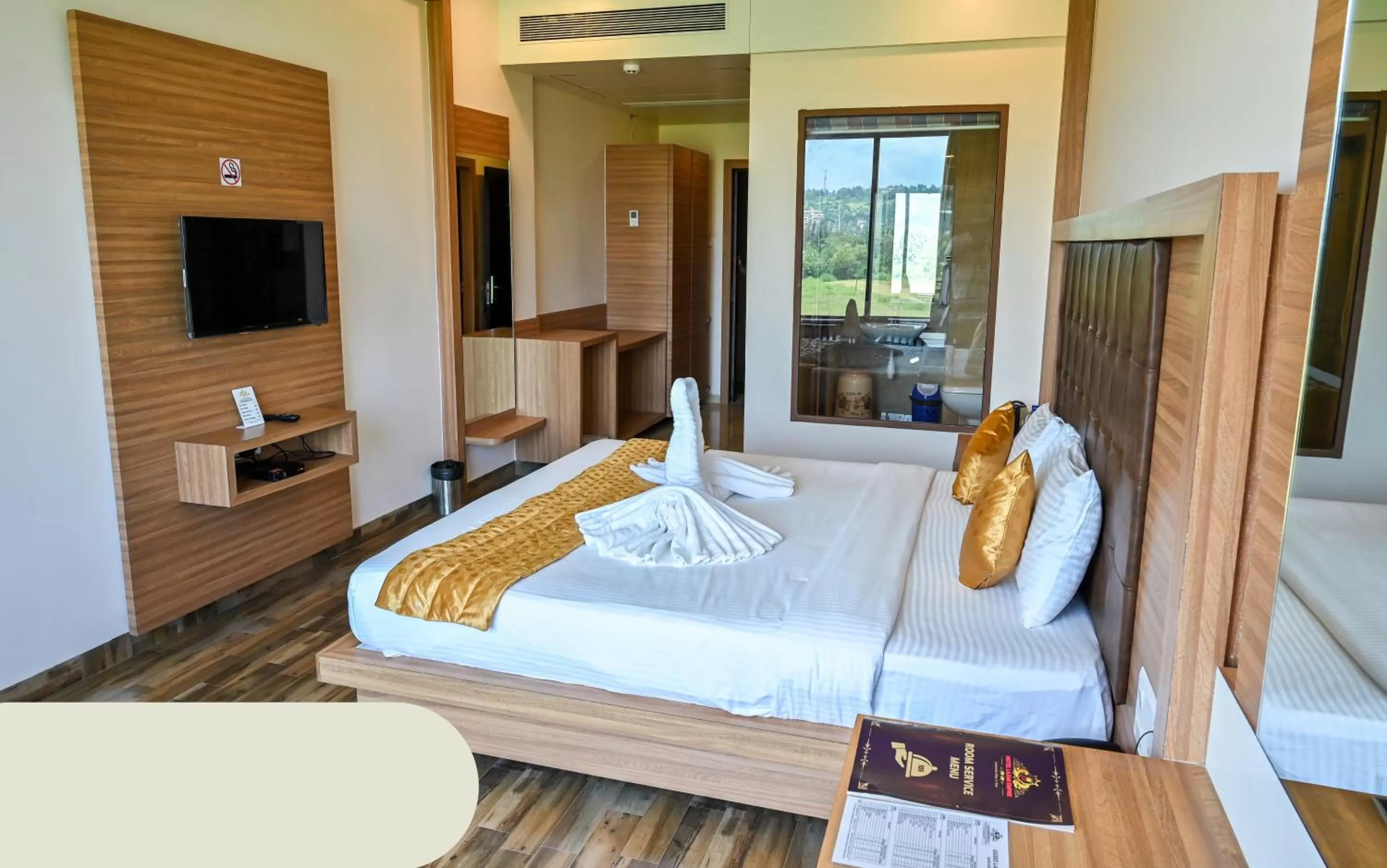 Photo of the whole room in Hotel Laxmi Empire