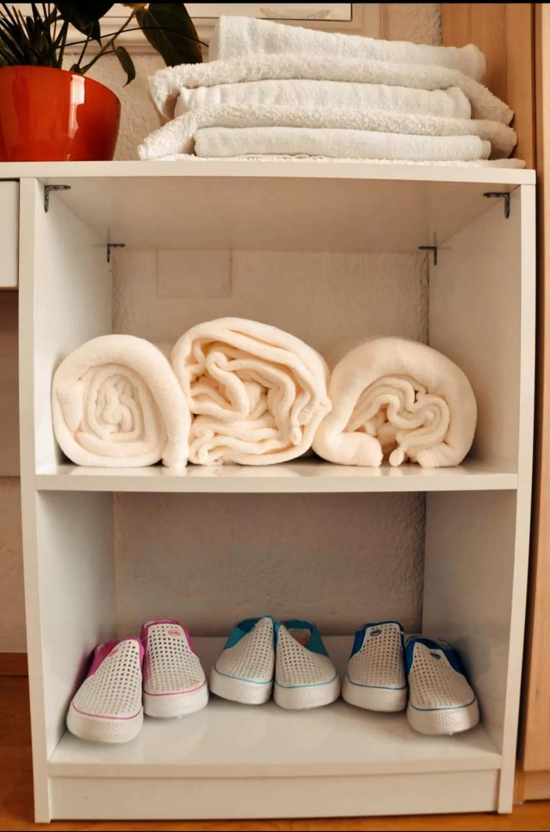 towels in Tirana Central GuestHouse