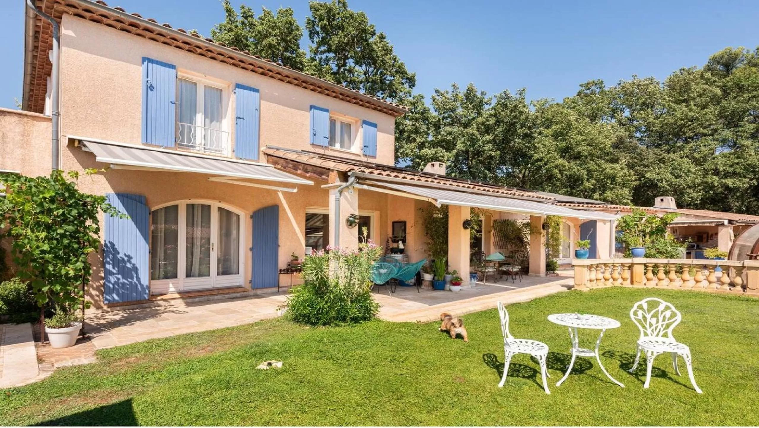 Garden in Chambre et table d'hôtes Villa Pomponette