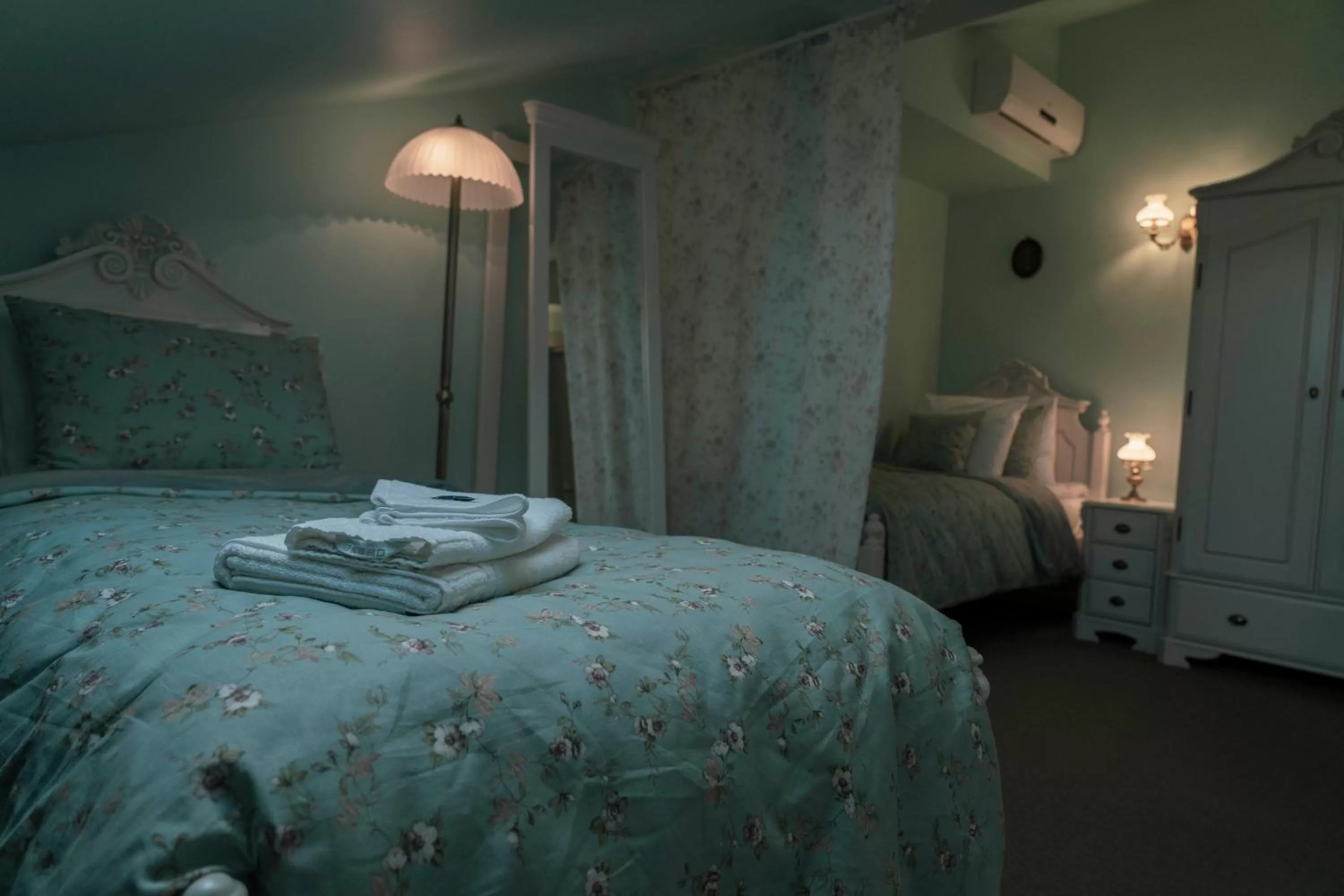 Twin Room Attic in Roze Villa