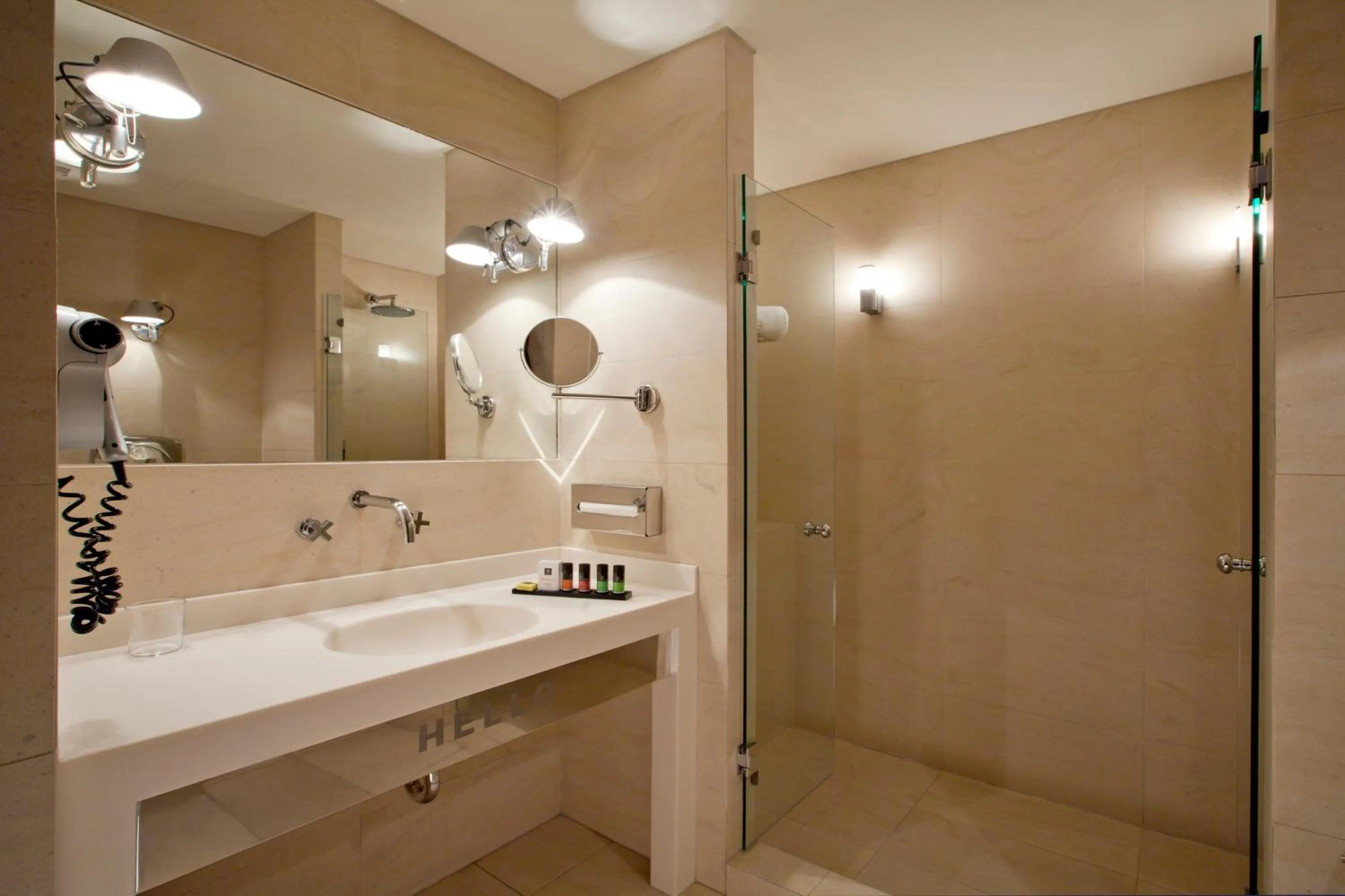 Bathroom in O&B Athens Boutique Hotel