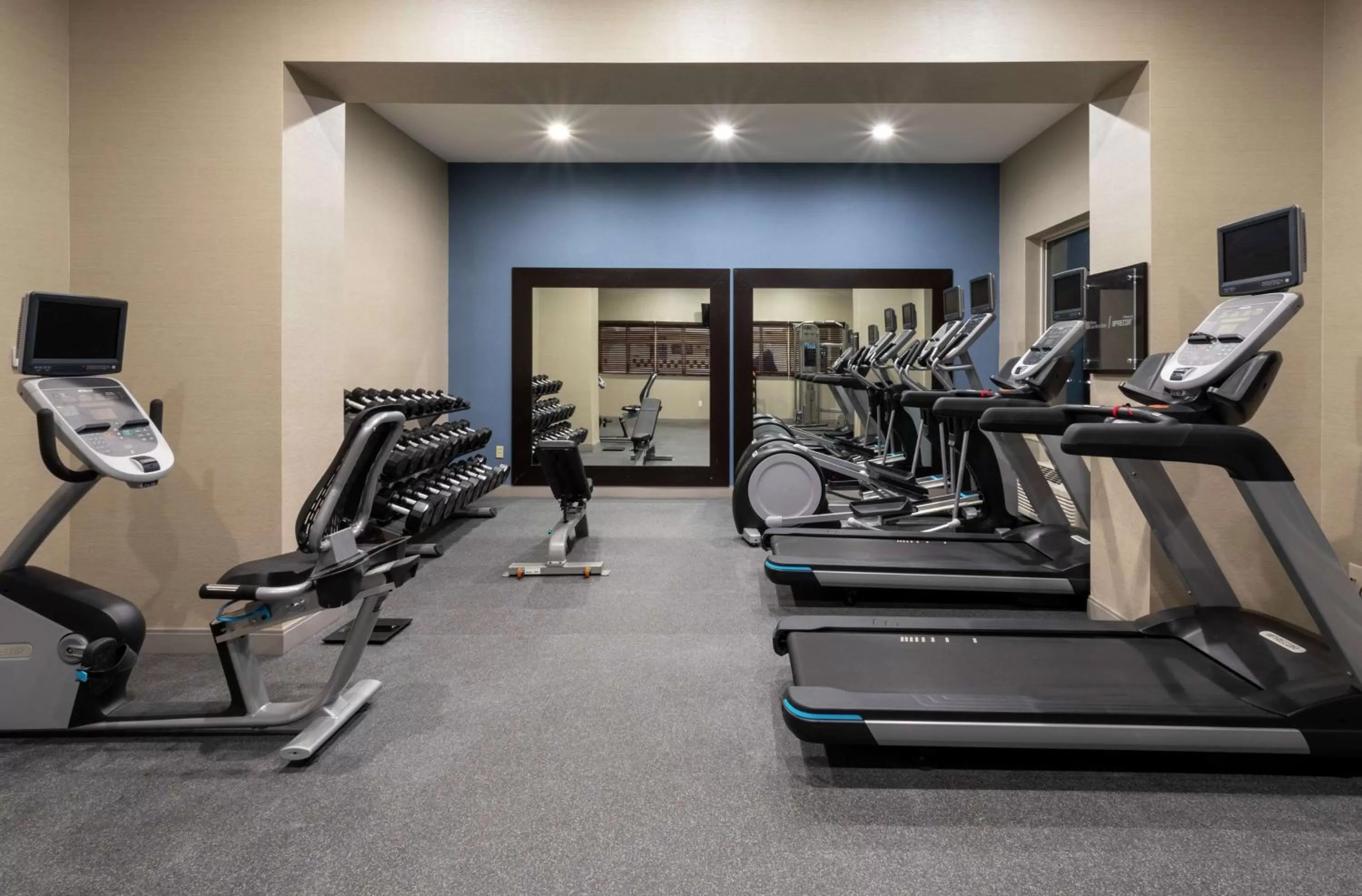 Fitness centre/facilities in Hilton Garden Inn Minneapolis Saint Paul-Shoreview
